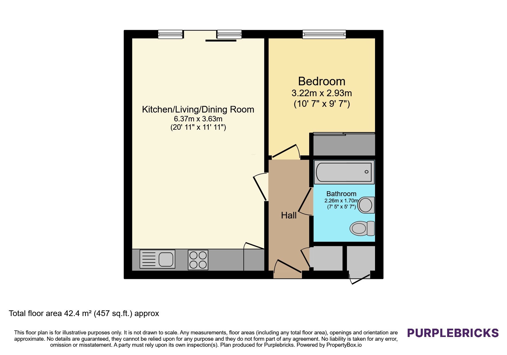 222 Provender/Bakers Quay, St. Ann Way, Gloucester floorplan