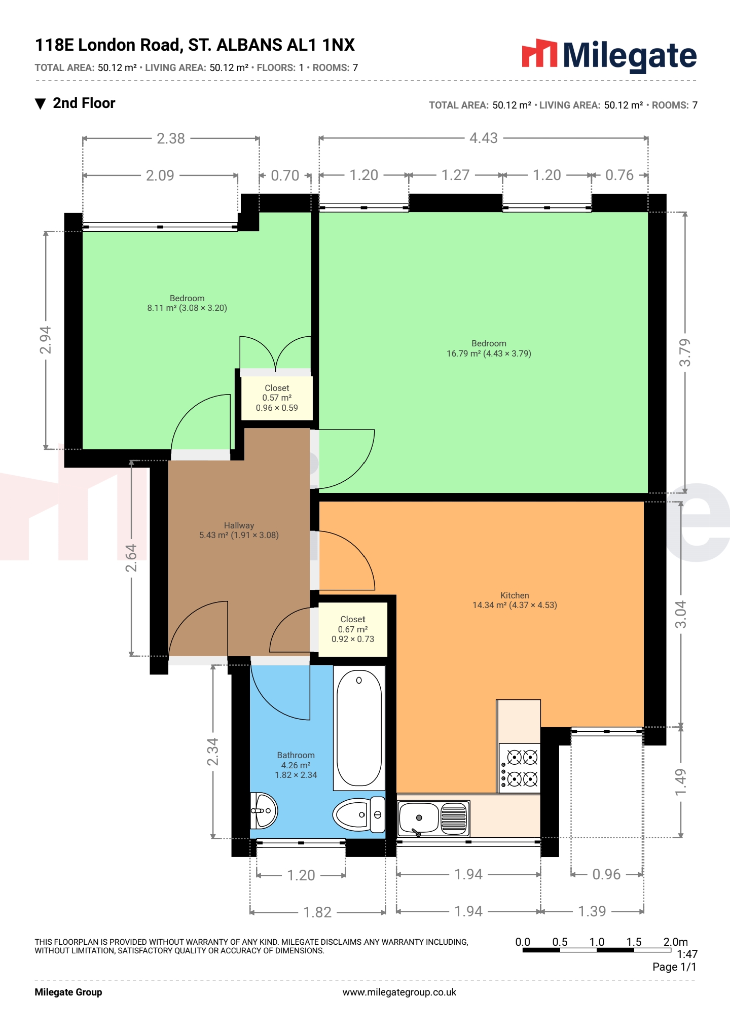 118E, London Road, St. Albans floorplan