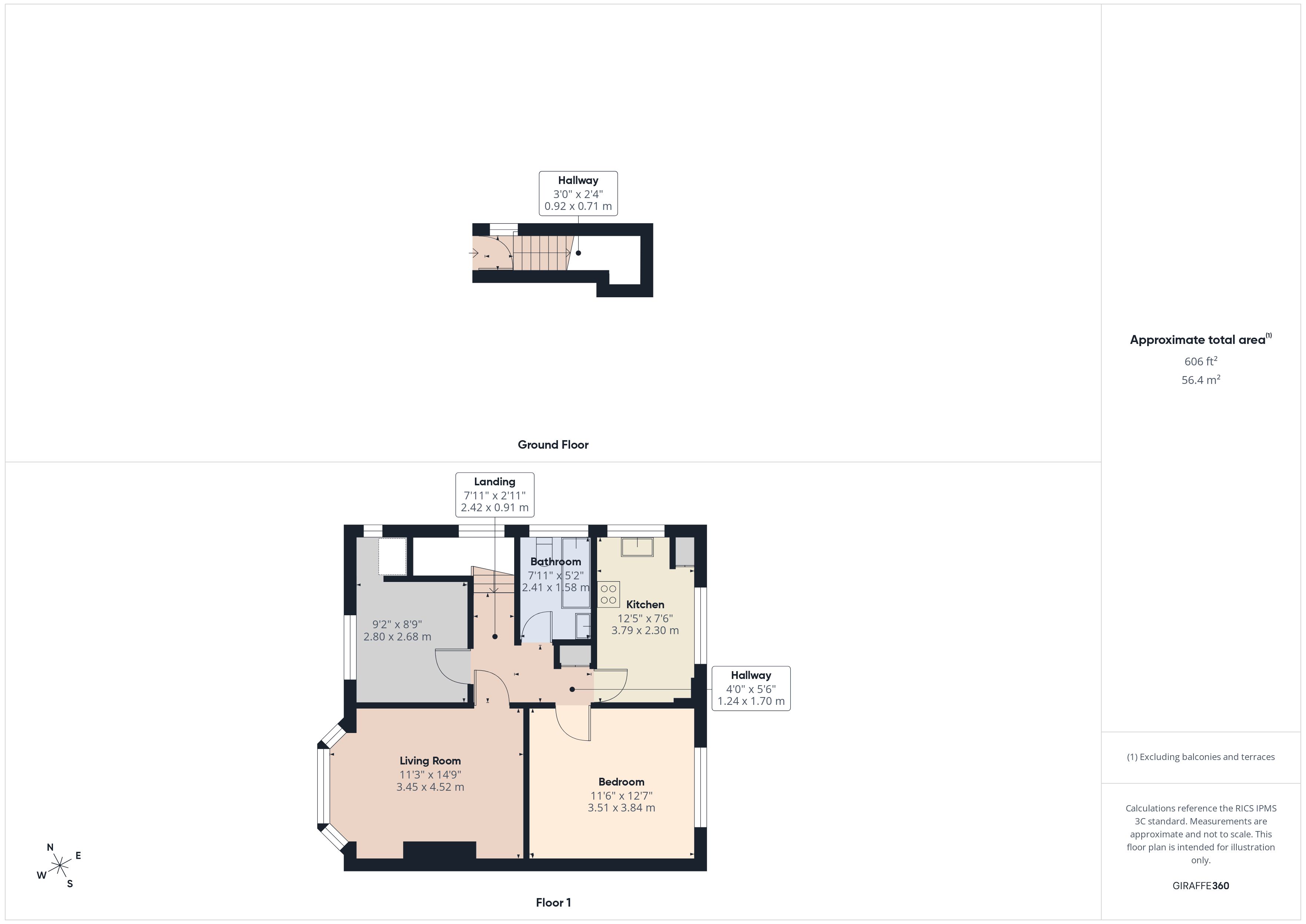 45,, Angel Lane, Hayes floorplan