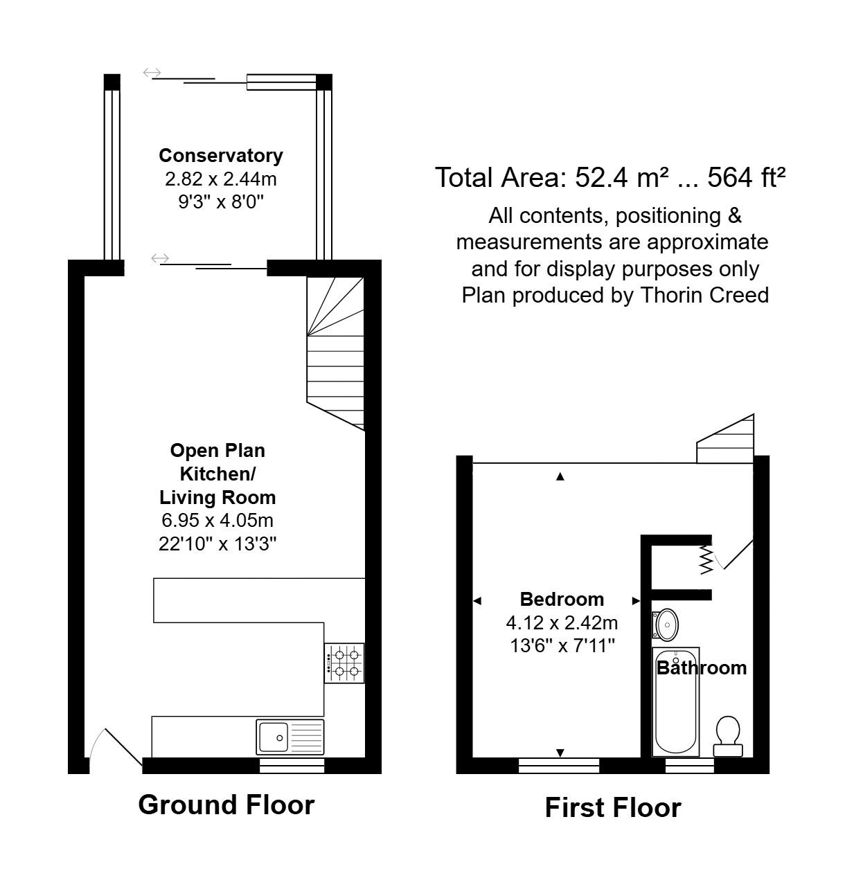 21, Severn Close, Biddulph floorplan