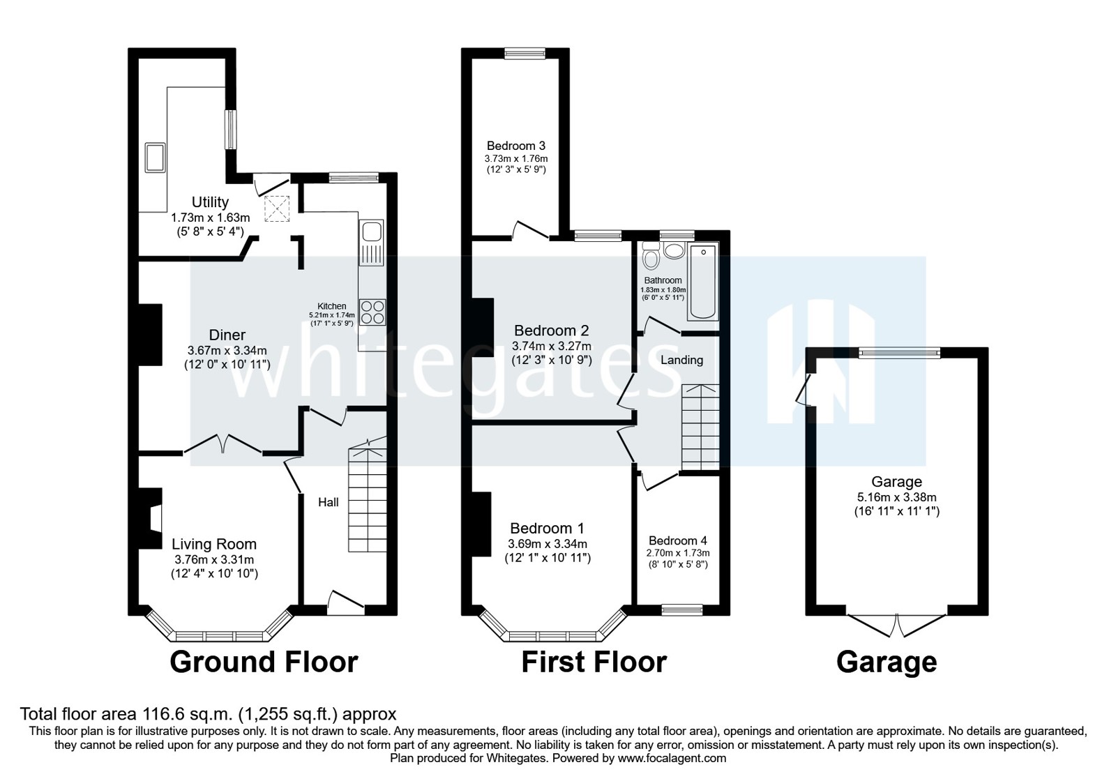 11, Gainsborough Road, Cheshire floorplan