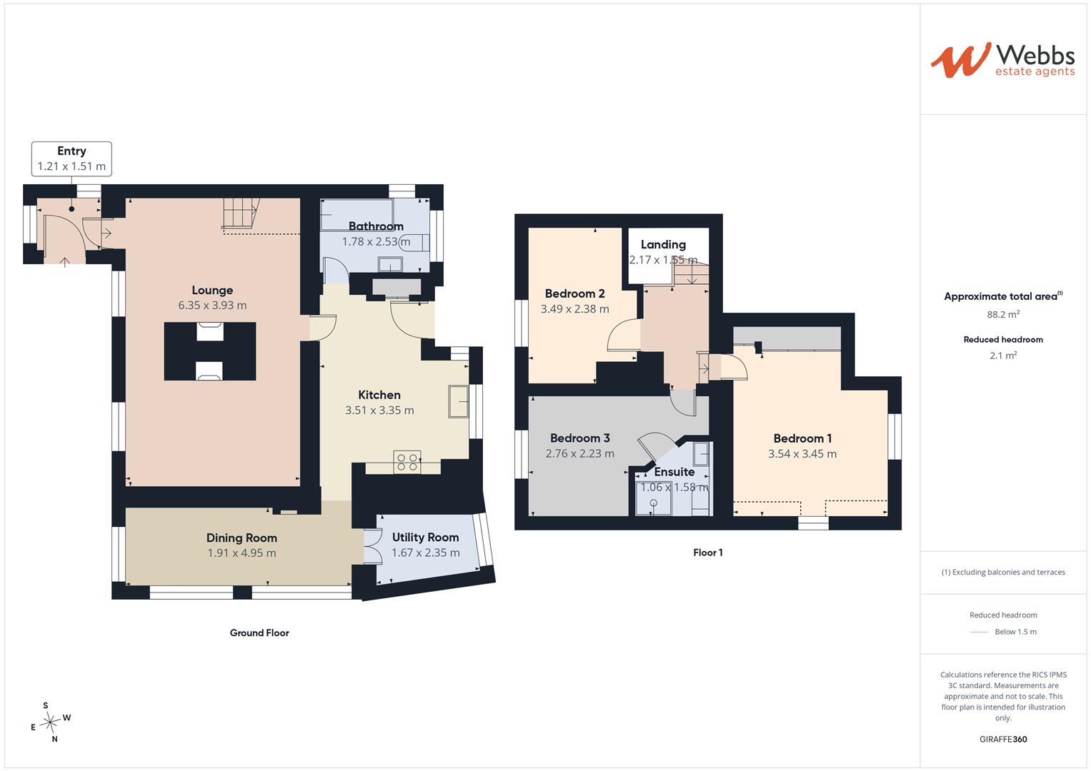 22, Slitting Mill Road, Rugeley floorplan