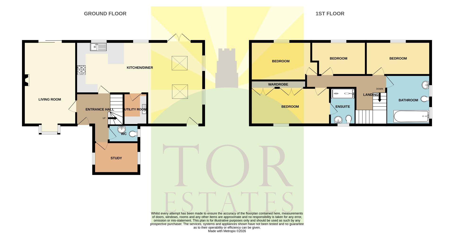 18, Plough Close, Street floorplan