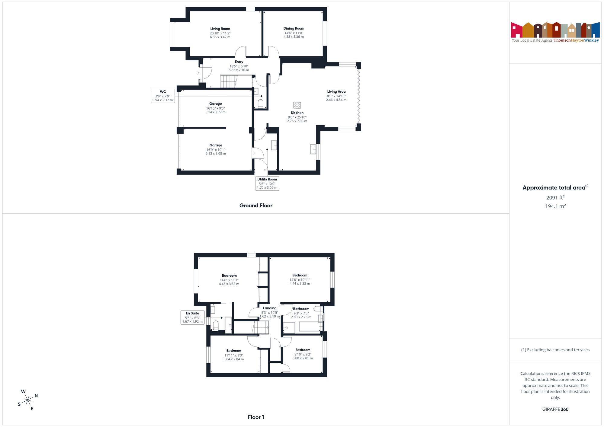 8 Blencathra Gardens, Kendal floorplan