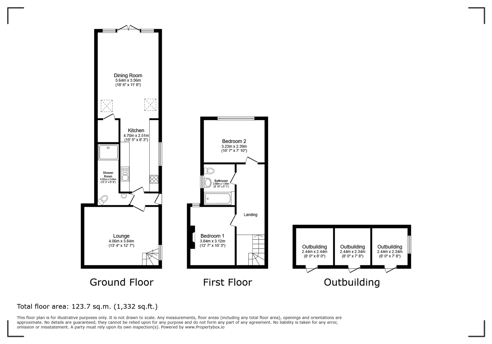 174, Southwell Road East, Mansfield floorplan