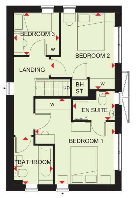 PLOT 416, Ennerdale, Tilstock Road, Whitchurch floorplan