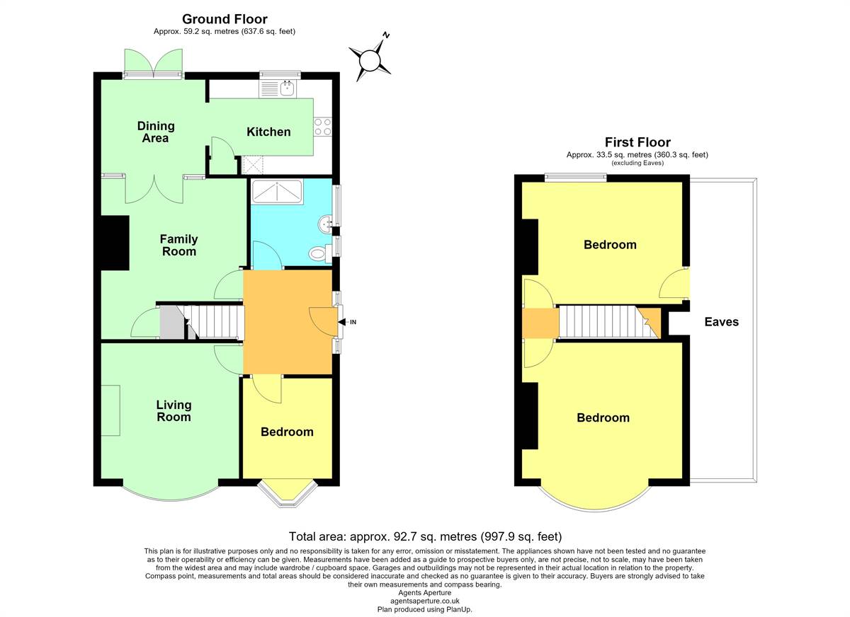 45, St. Johns Road, Whitstable floorplan