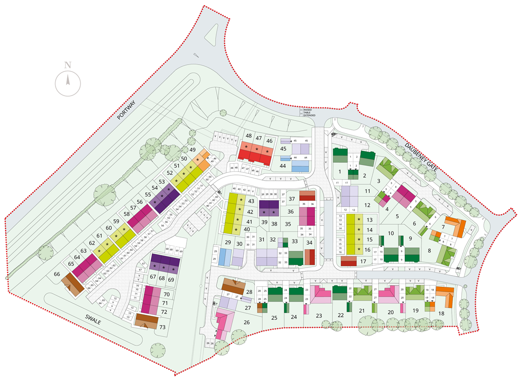 "The Ambleside Plot 66" at Daubeney Gate, Shenley Church End, Milton