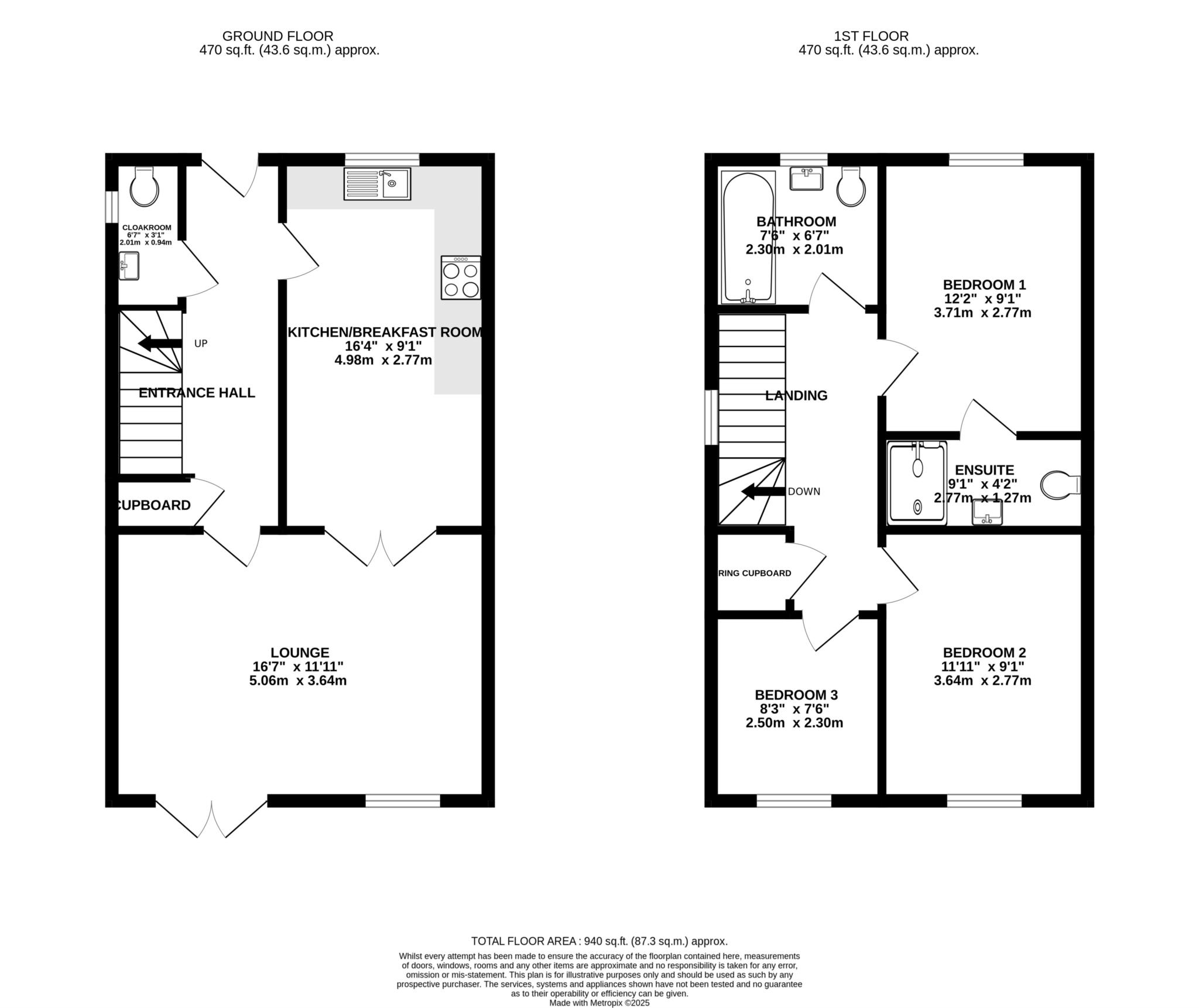8, Neaves Close, Great Yarmouth floorplan