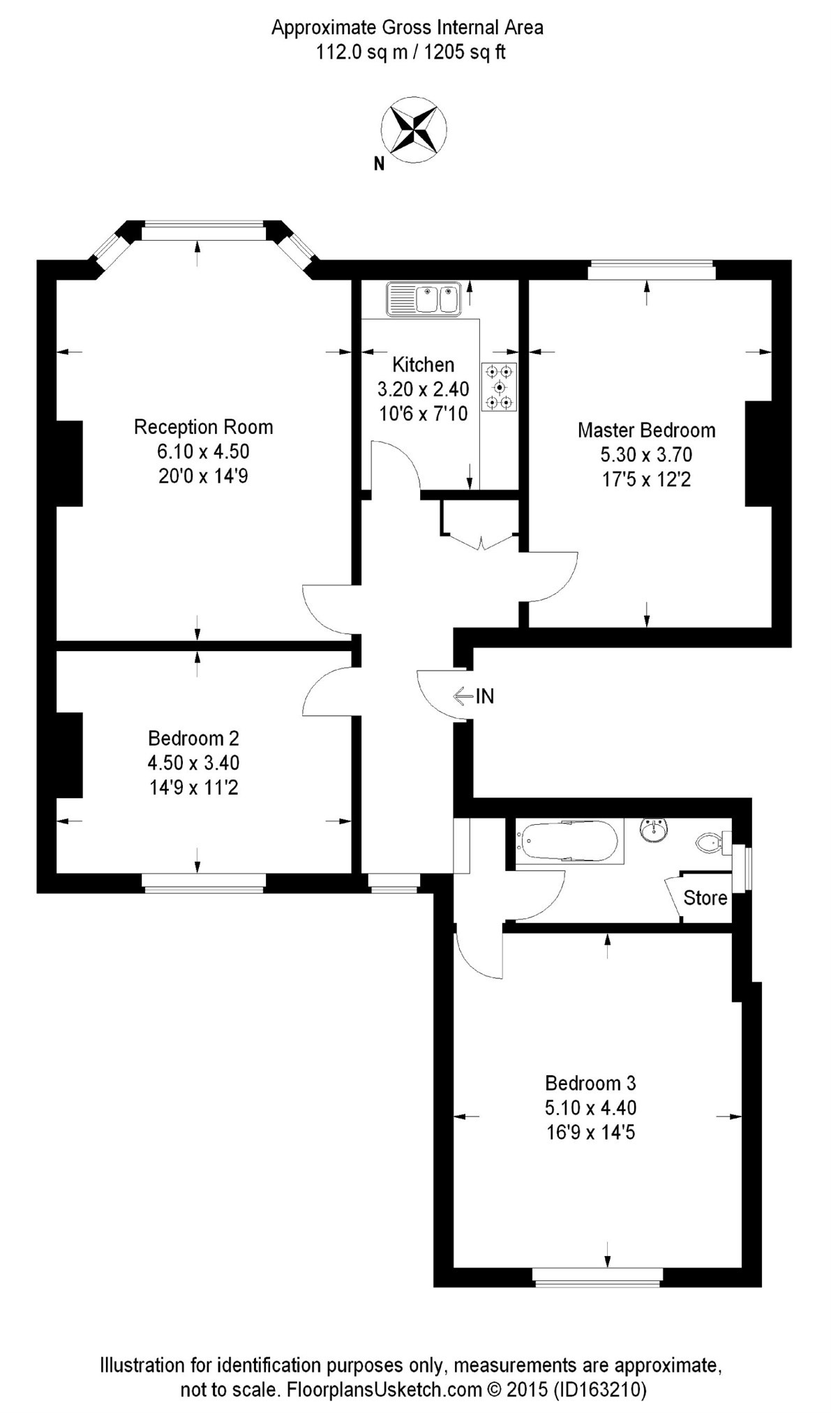 3 Bedrooms Flat to rent in Grange Park, Ealing, London W5