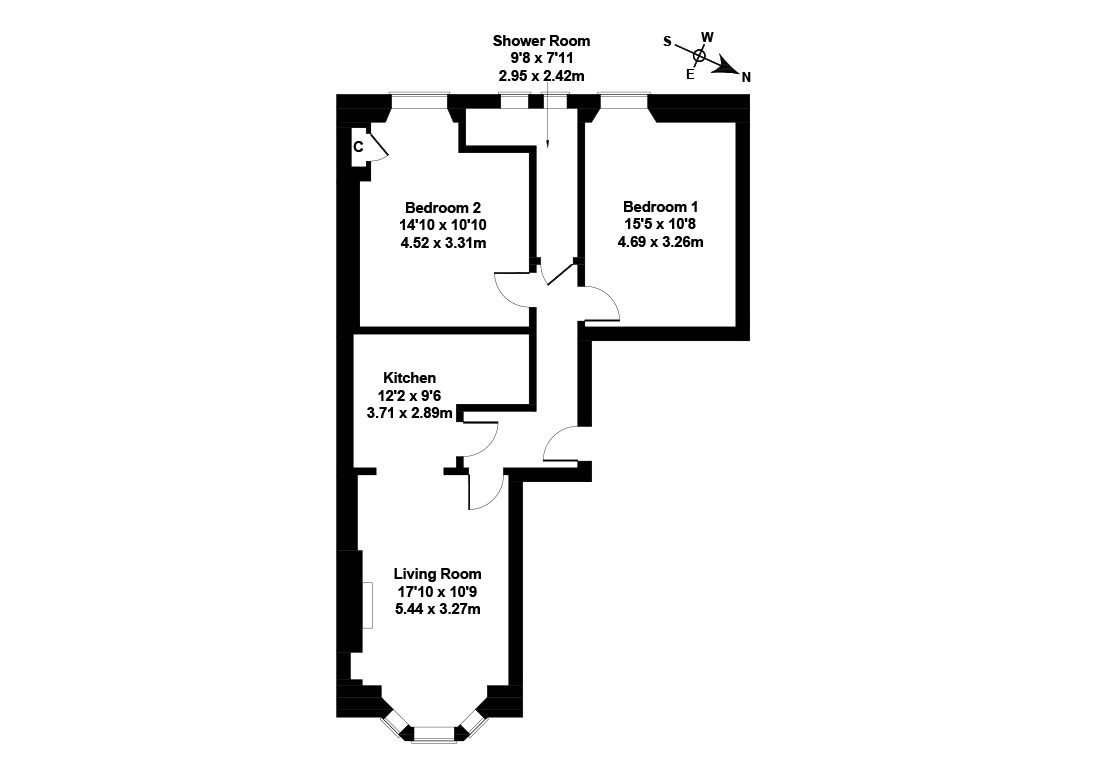 2 Bedrooms Flat for sale in Easter Road, Easter Road, Edinburgh EH7