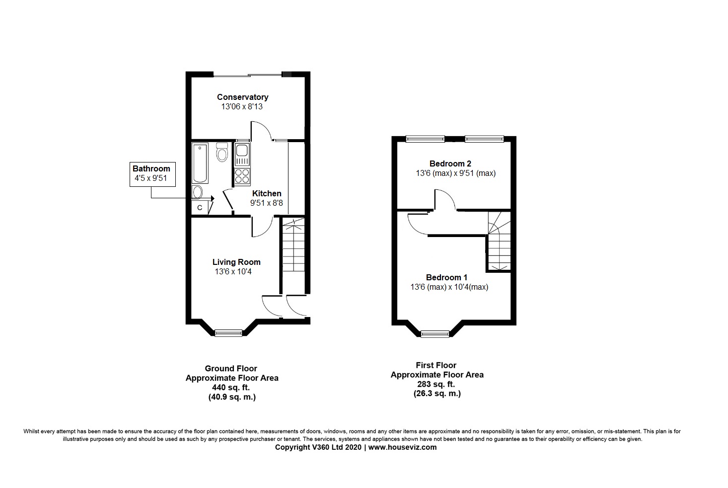 Borough Way, Potters Bar EN6, 2 bedroom end terrace house for sale