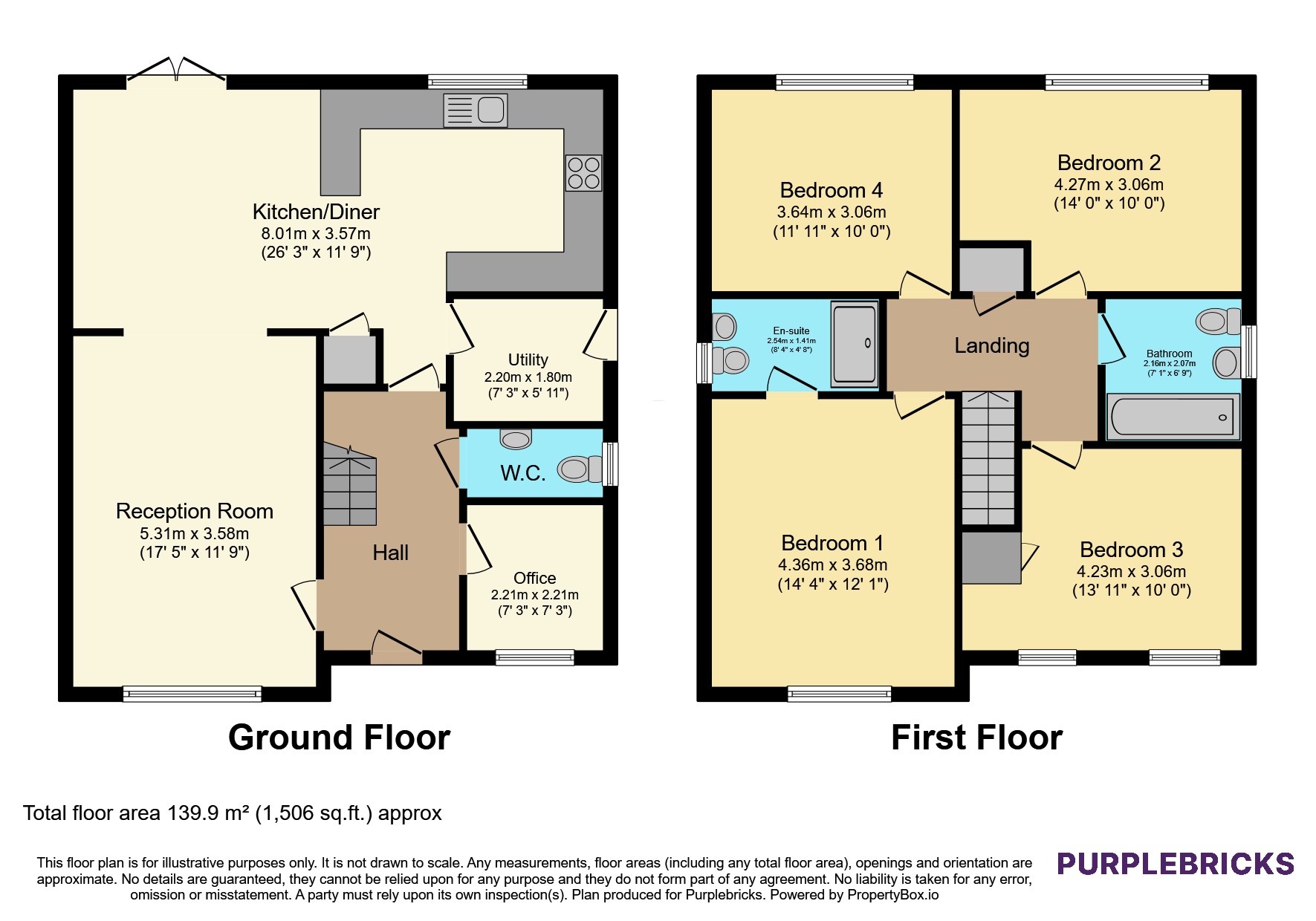 34, Berry Lane, Stokesley floorplan