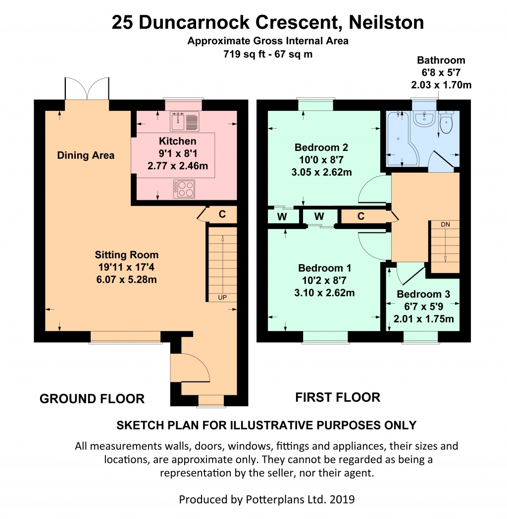 3 Bedrooms Villa for sale in 25 Duncarnock Crescent, Neilston G78