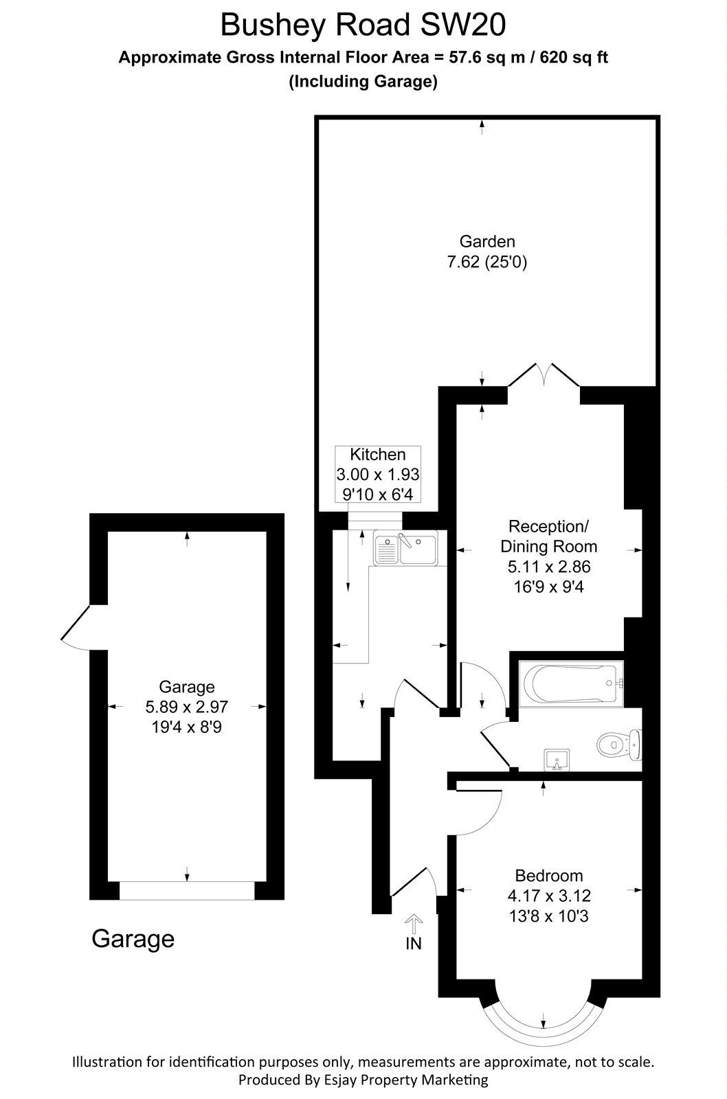 65 Bushey Road, London floorplan