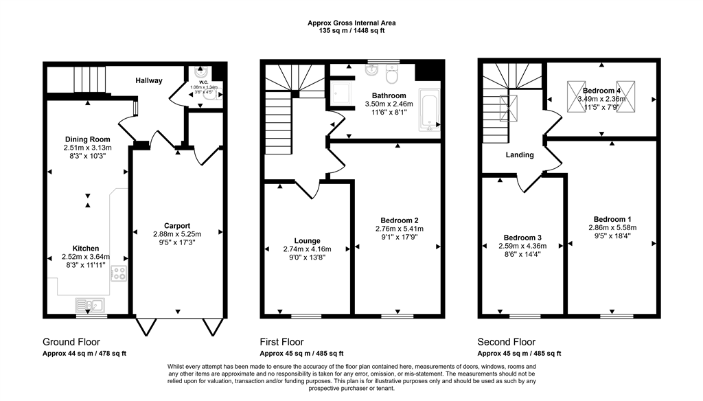 1, Rice Street, LIVERPOOL floorplan