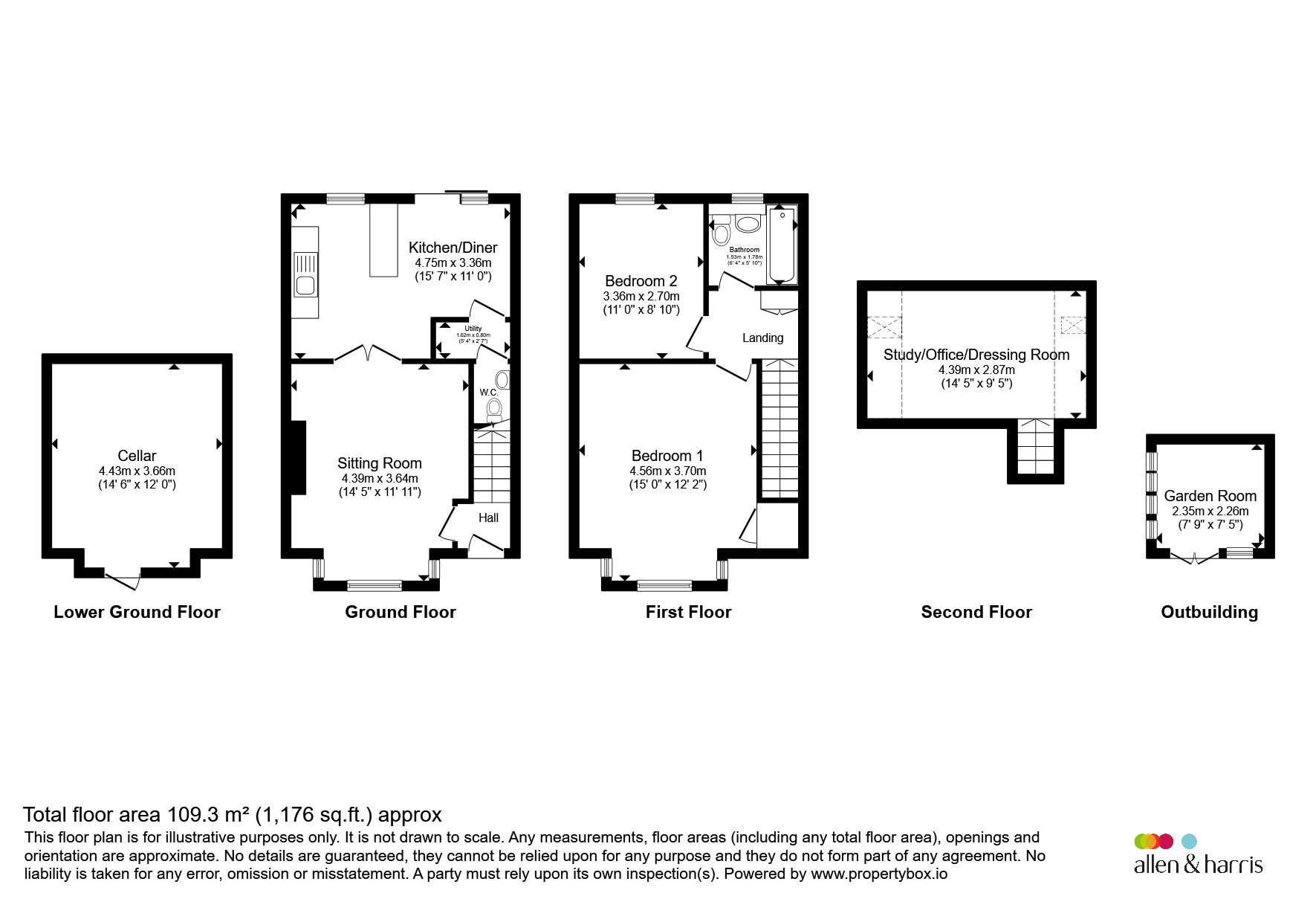 10, Moray Drive, Glasgow floorplan