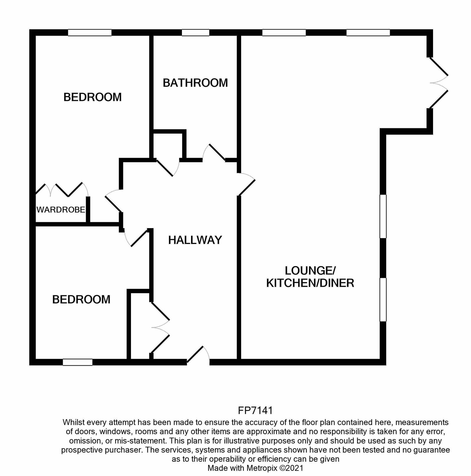 2, Lon Y Dderwen, Conwy floorplan