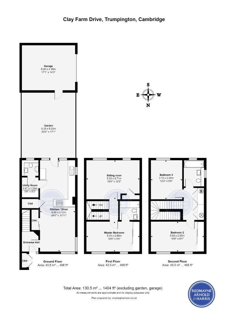 Clay Farm Drive, Cambridge floorplan