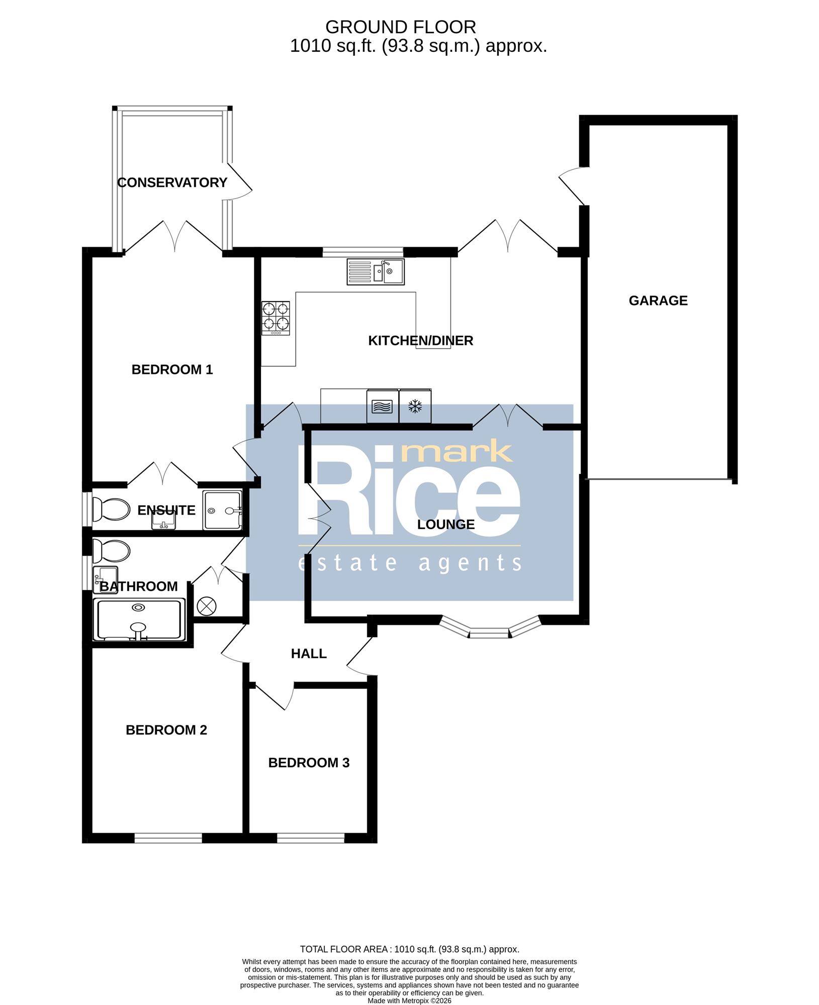 9, Claybergh Drive, Sleaford floorplan