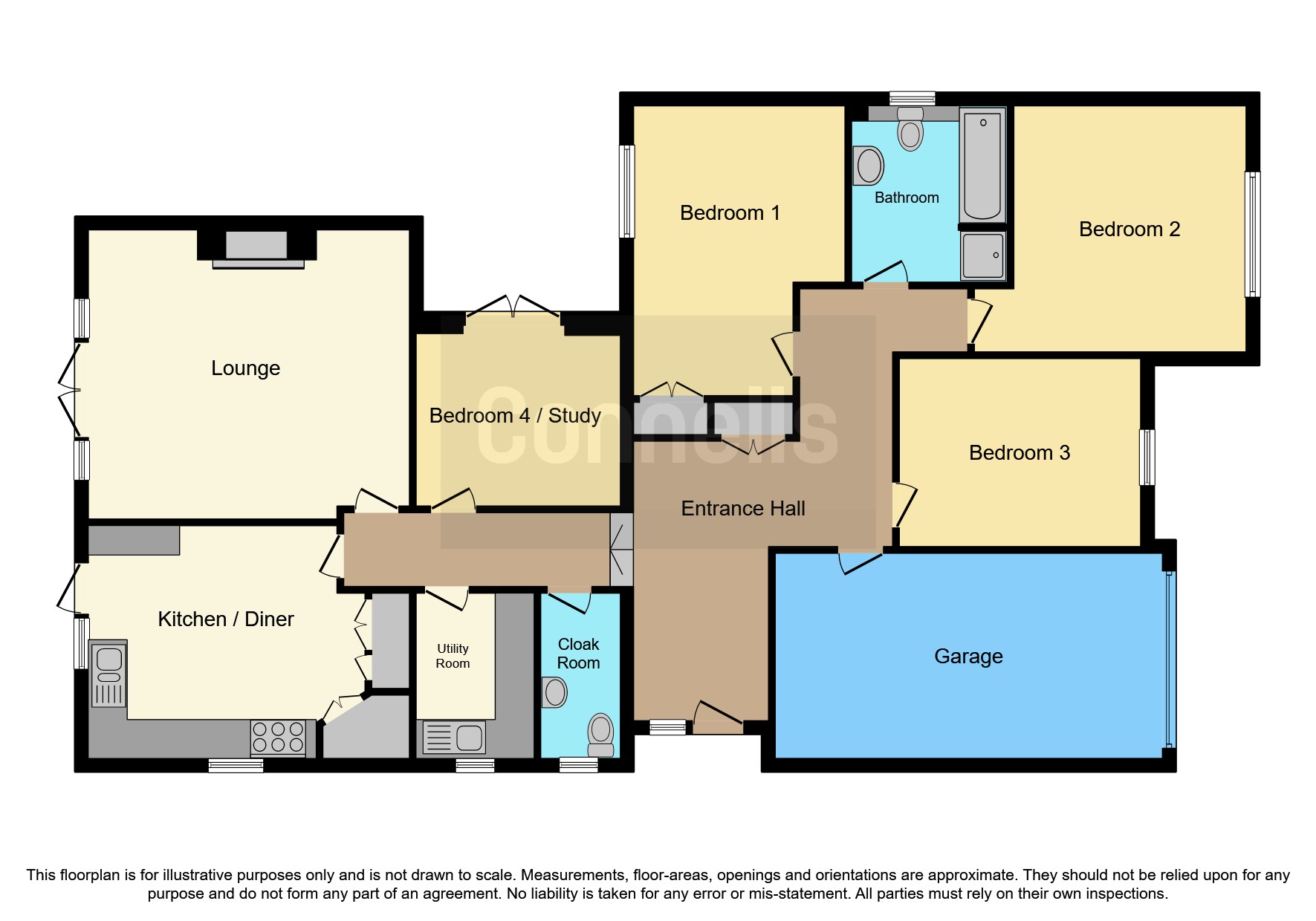 Kennington Road, Willesborough, Ashford TN24, 4 bedroom detached