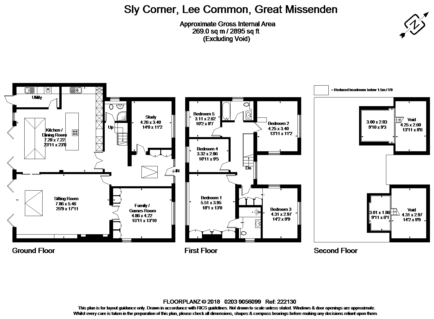 5 Bedrooms Detached house for sale in Sly Corner, Lee Common, Great Missenden, Buckinghamshire HP16