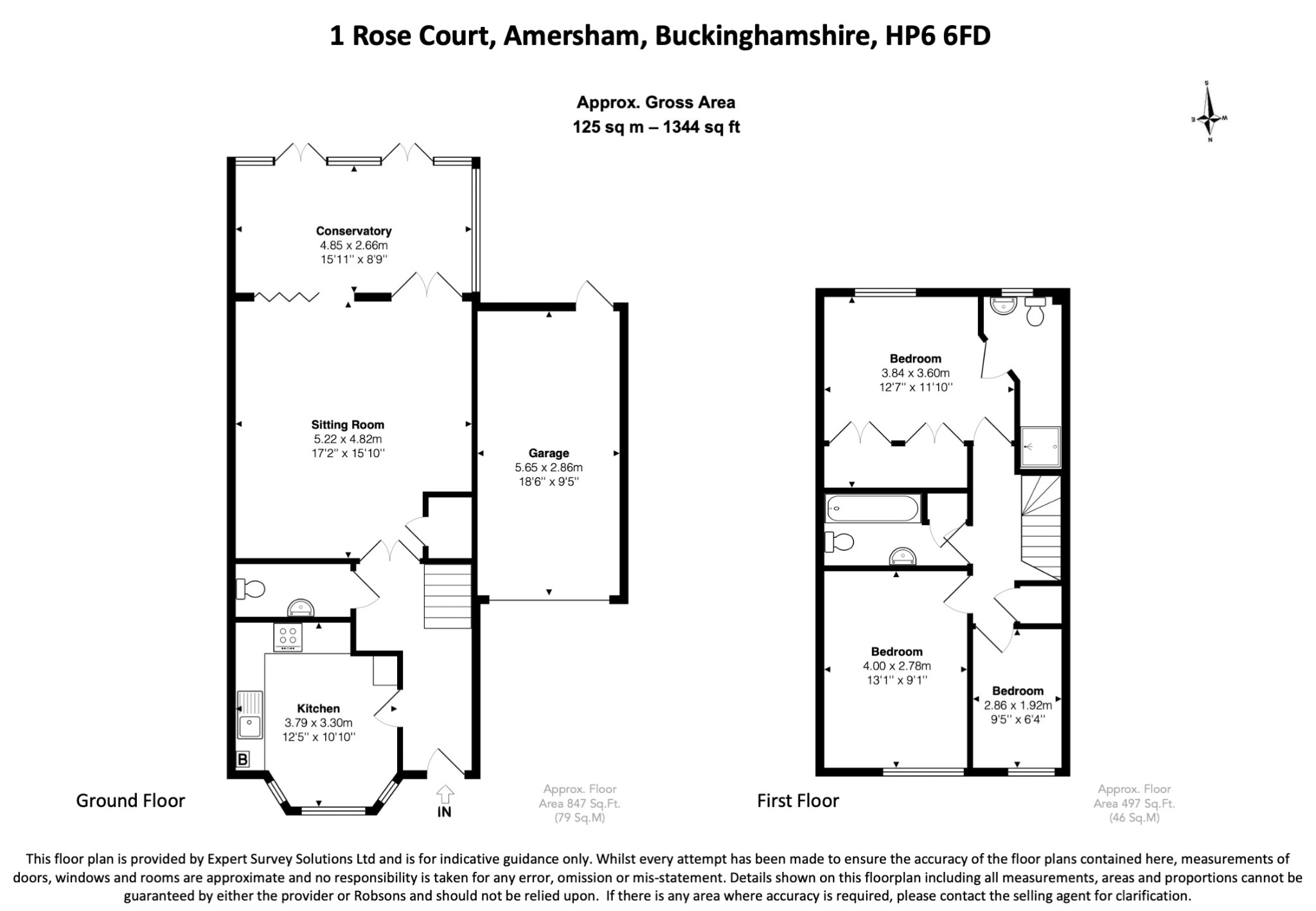 Rose Court, Amersham HP6, 3 bedroom end terrace house for sale