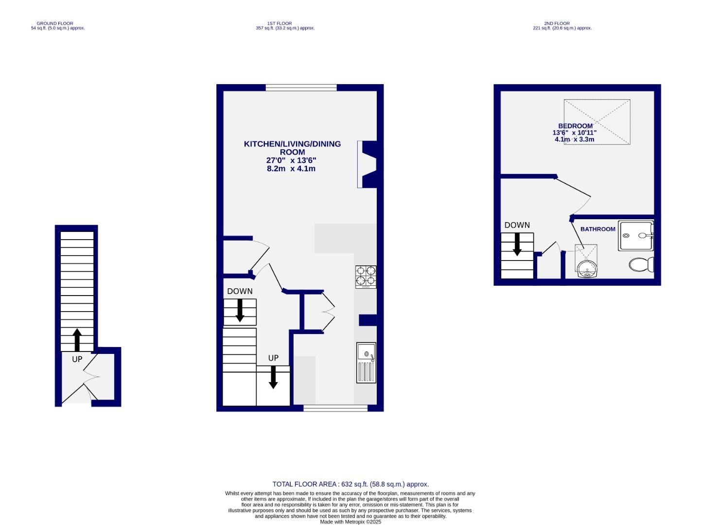 20, Willow Bank, York floorplan
