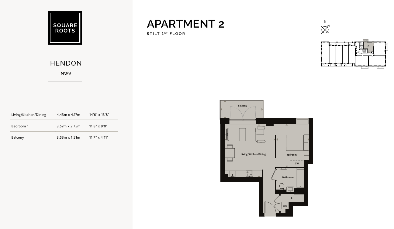 Catkin Road, London floorplan