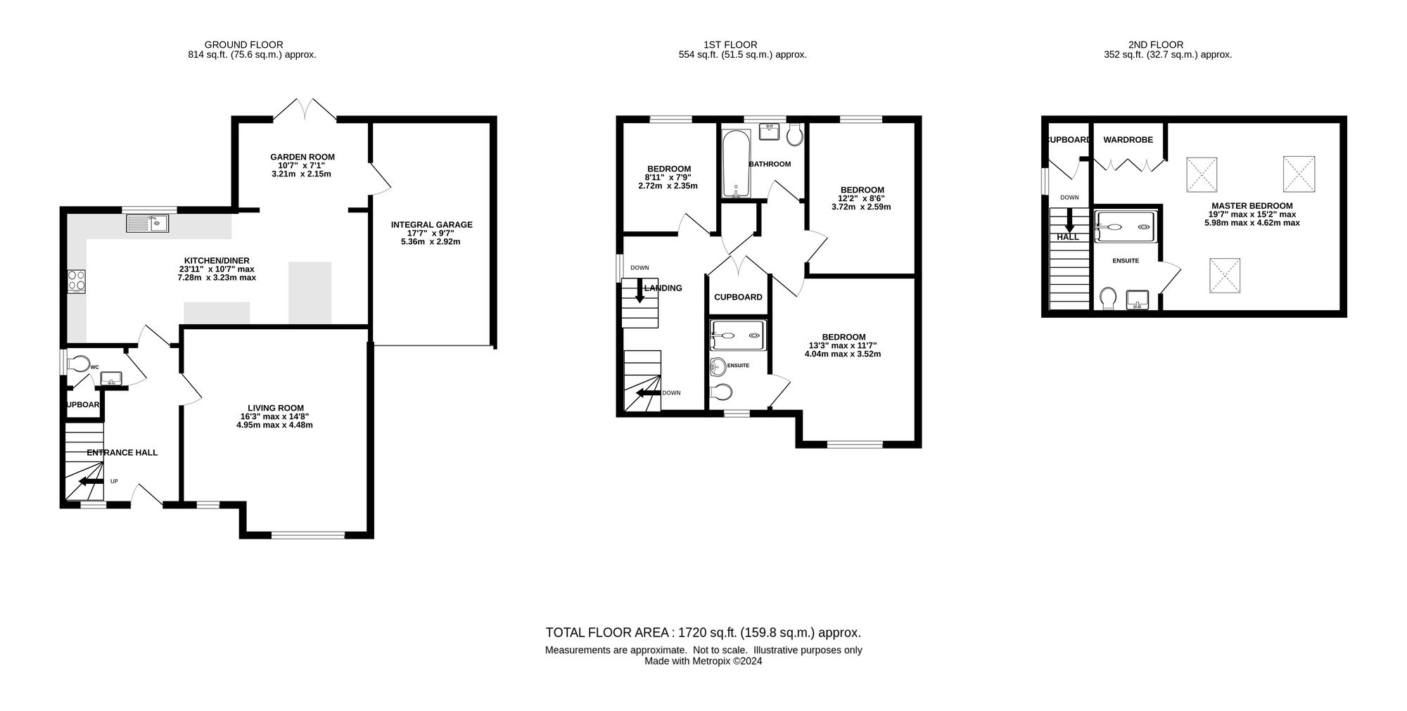 11 John Ford Way, Sandbach floorplan