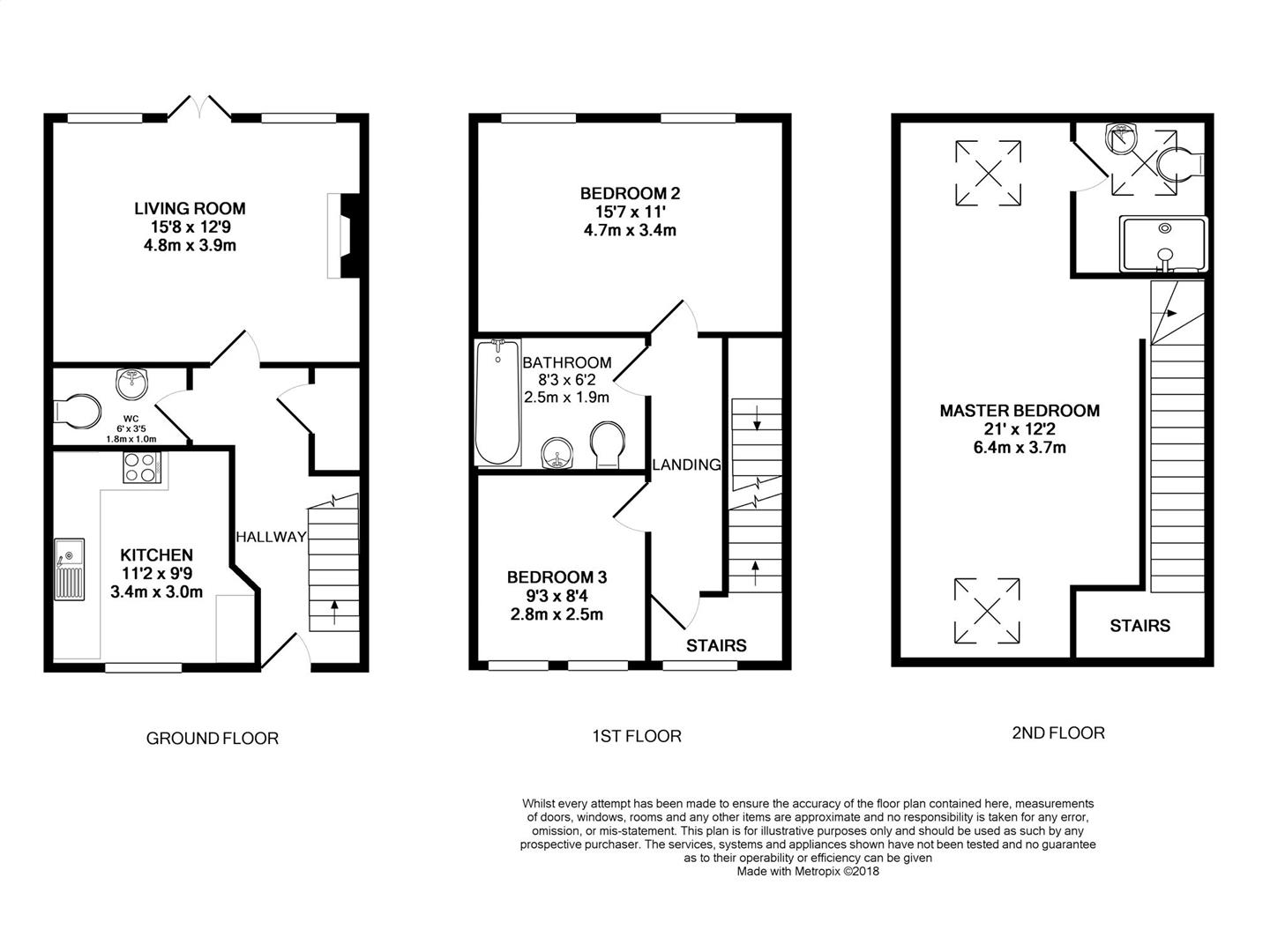 3 Bedrooms Town house for sale in Oxgang Close, Calverton, Nottingham NG14