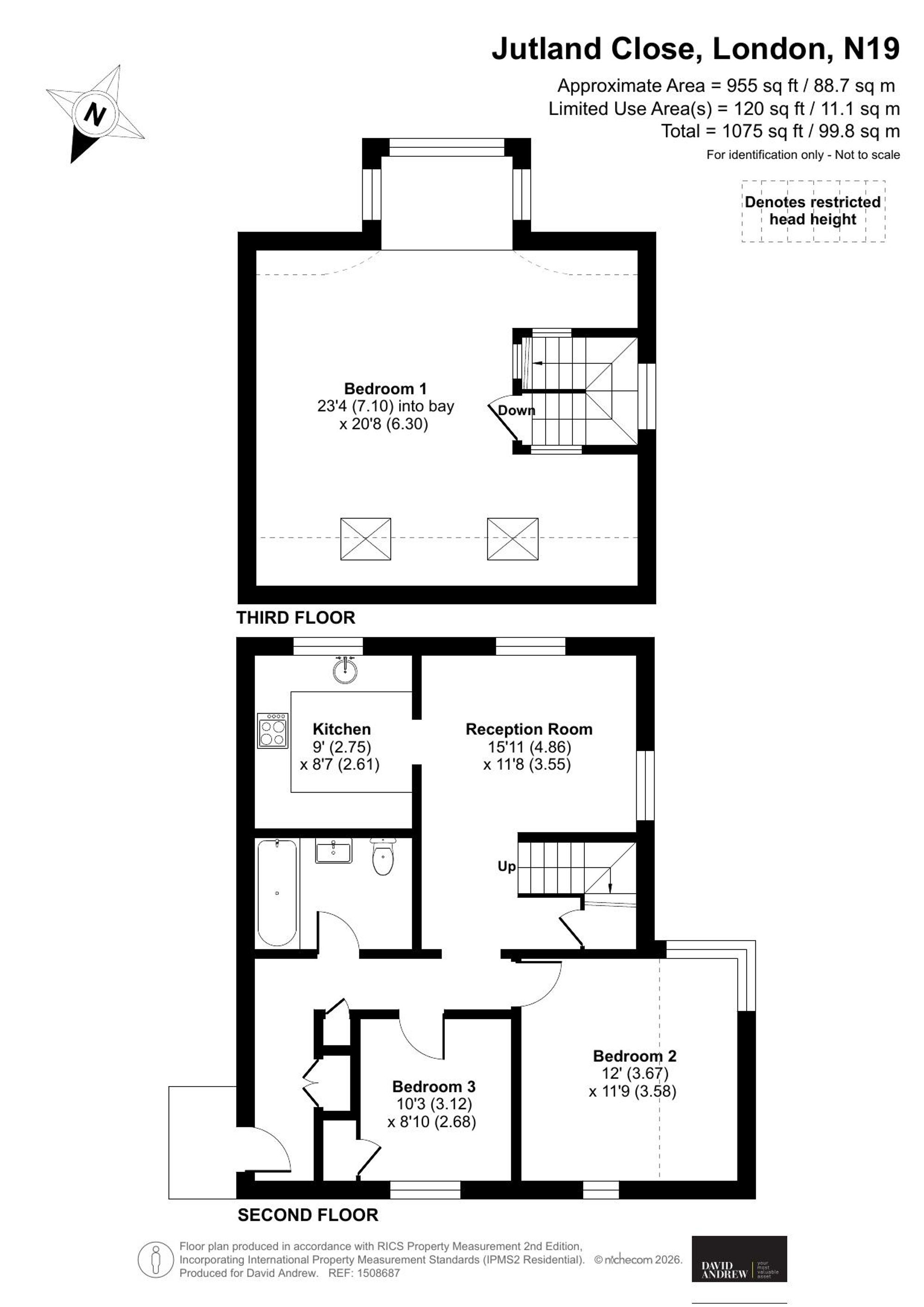 9 Jutland Close, London floorplan