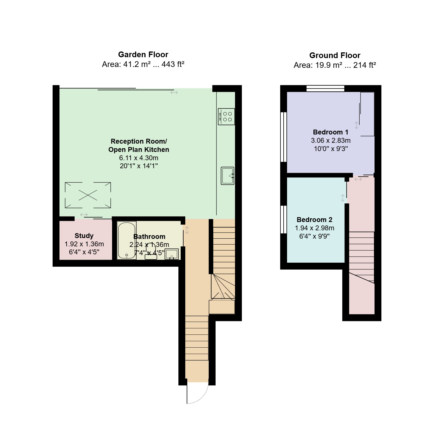 62, Croftdown Road, Dartmouth Park, London floorplan