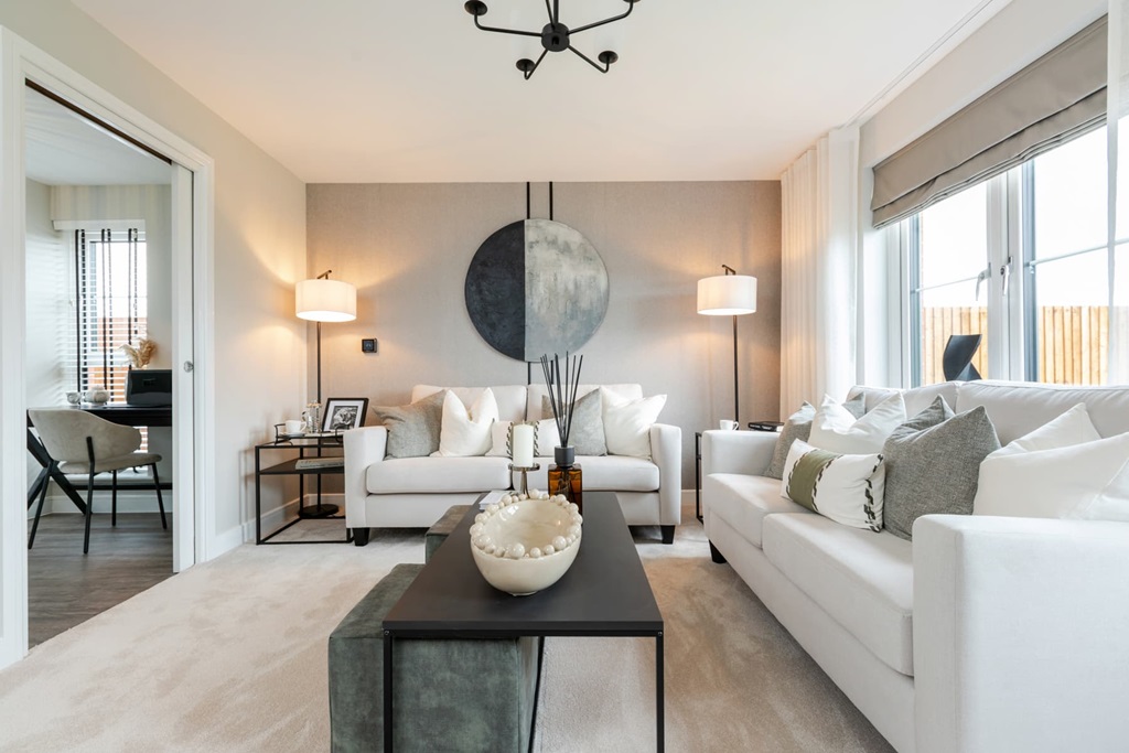 Light, Bright Comfortable Seating Space