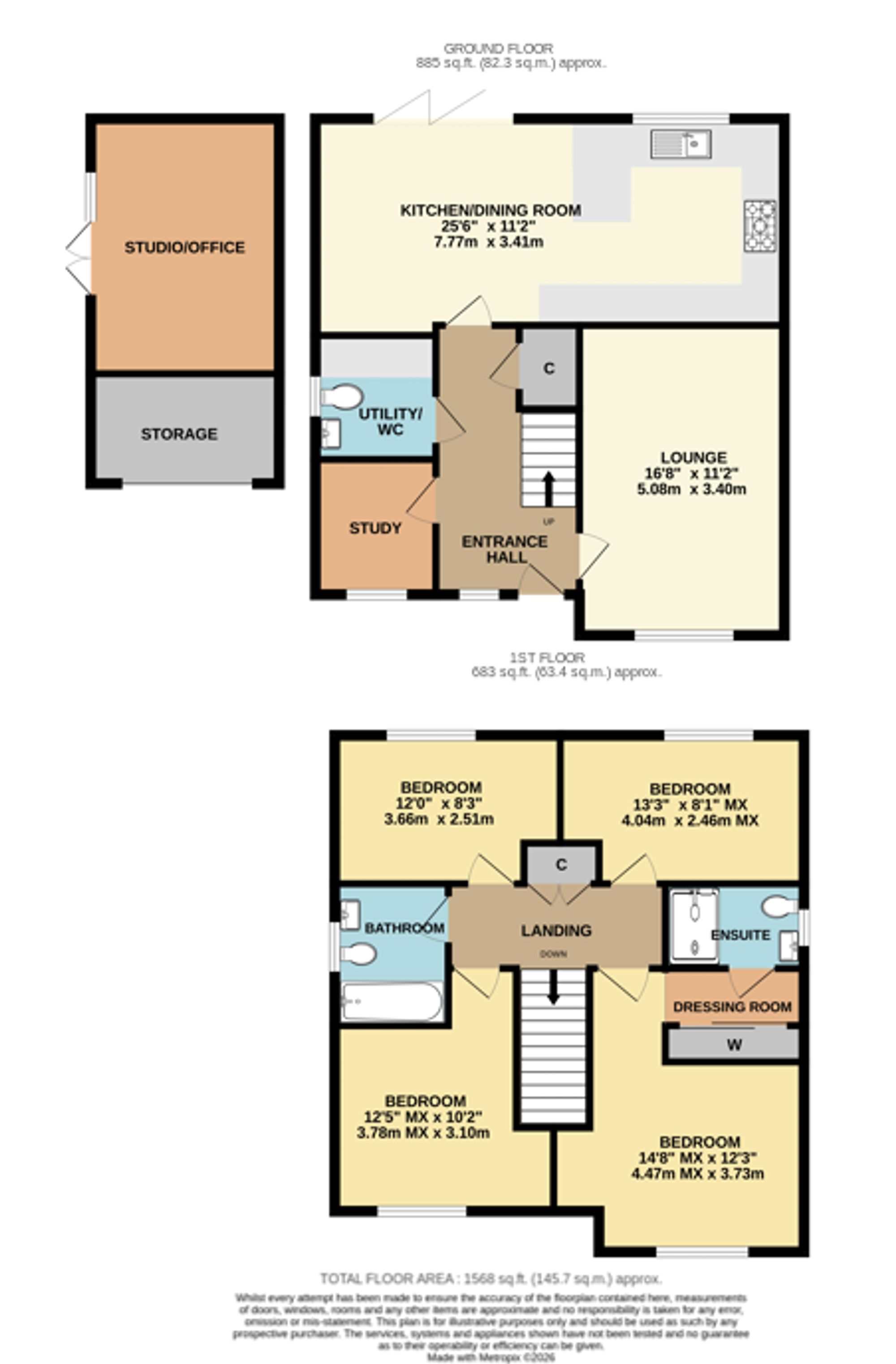 69 Turnberry Close, Southampton floorplan