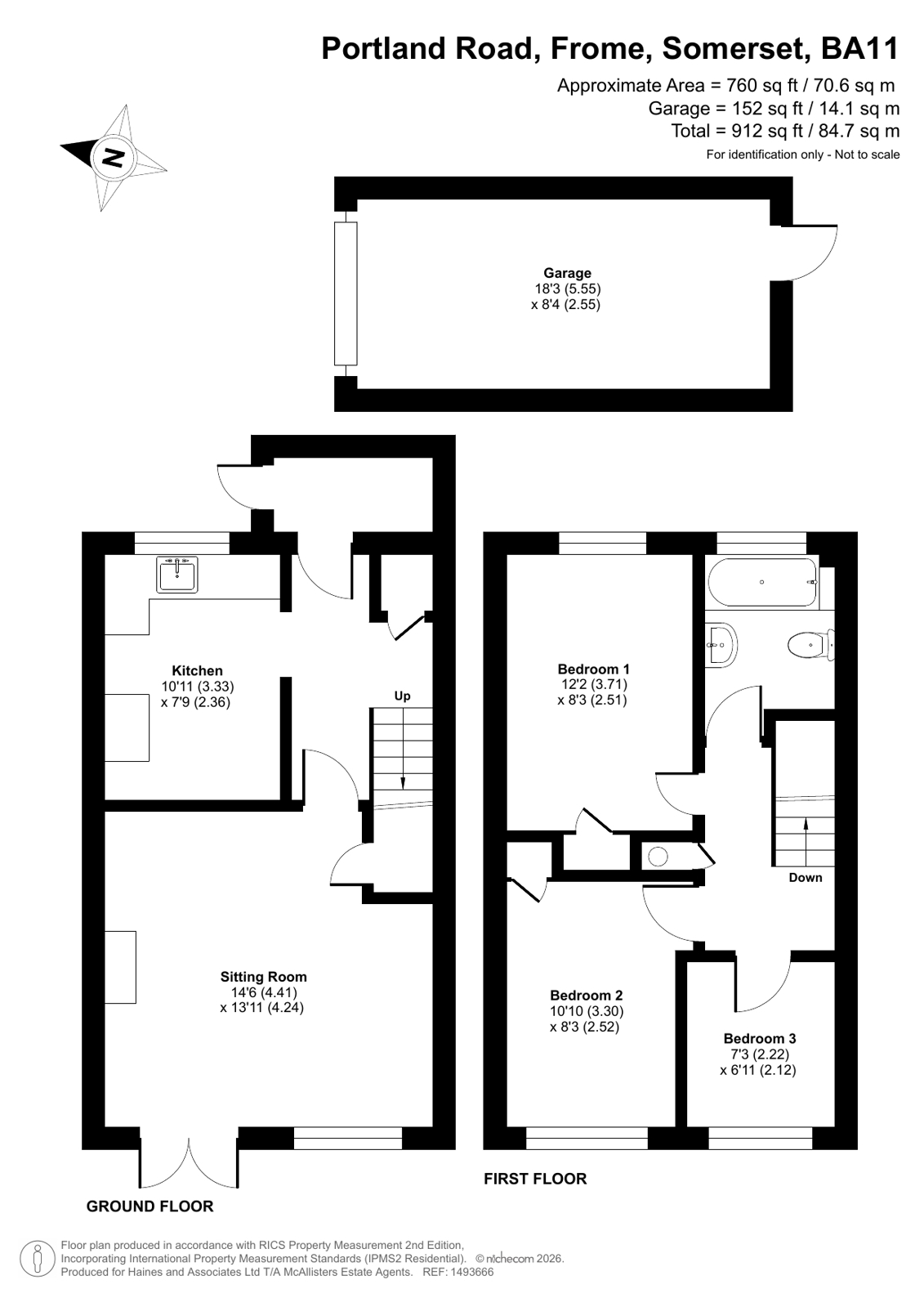 6, Portland Road, Somerset floorplan