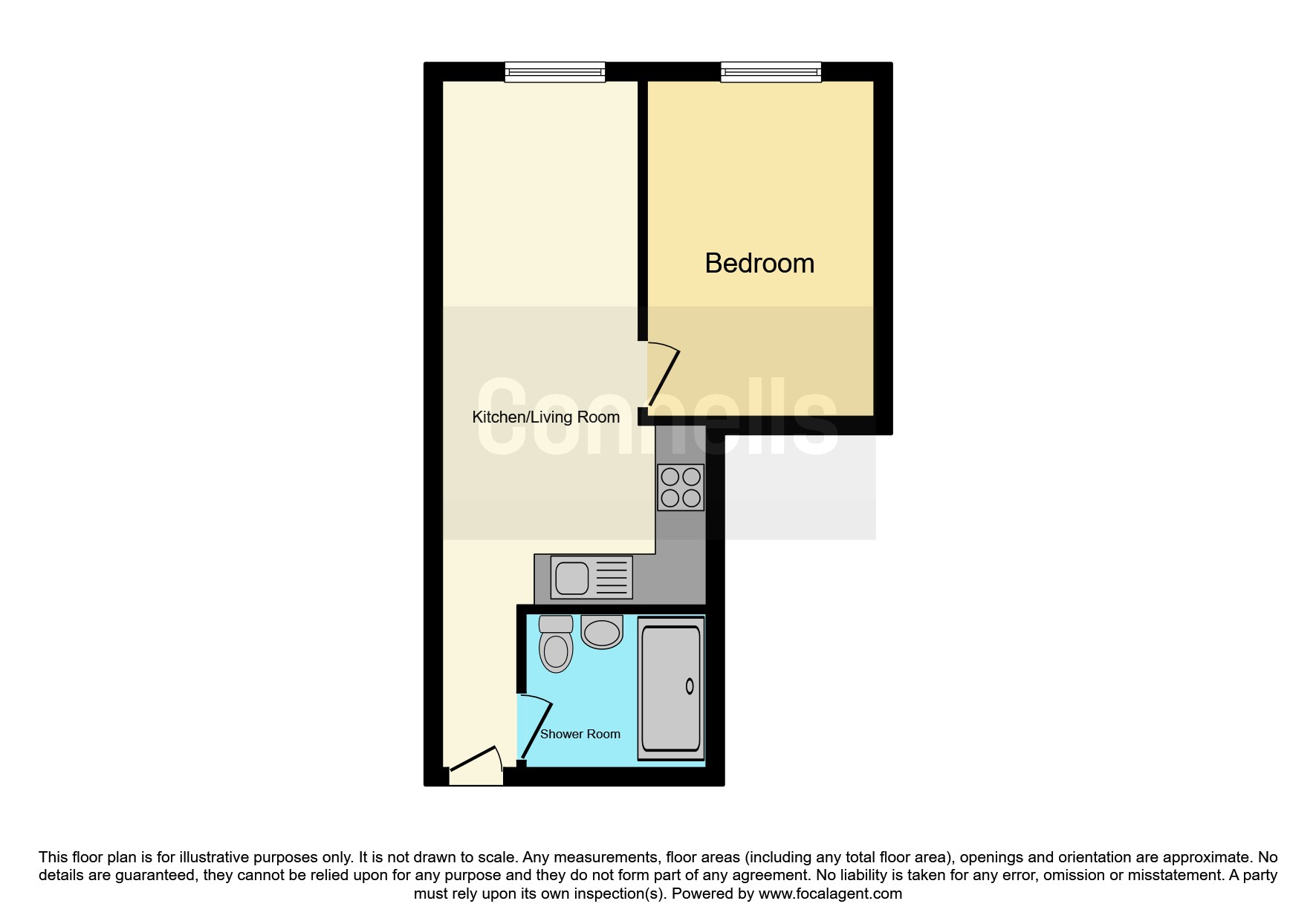 33, Saxon House, 1, Cromwell Square, Ipswich floorplan
