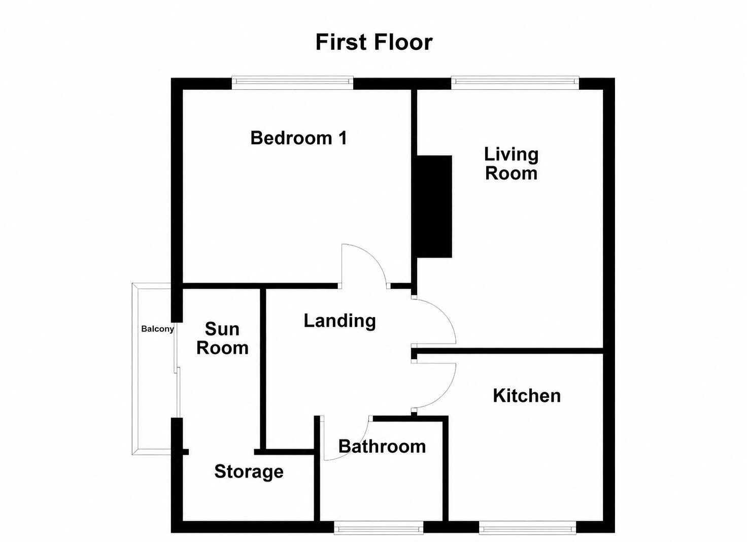 Laithe Croft Road, Batley floorplan