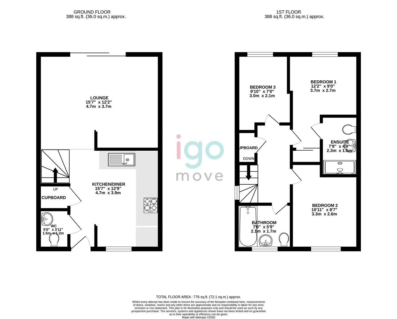 22, Cargills Court, Wingate floorplan