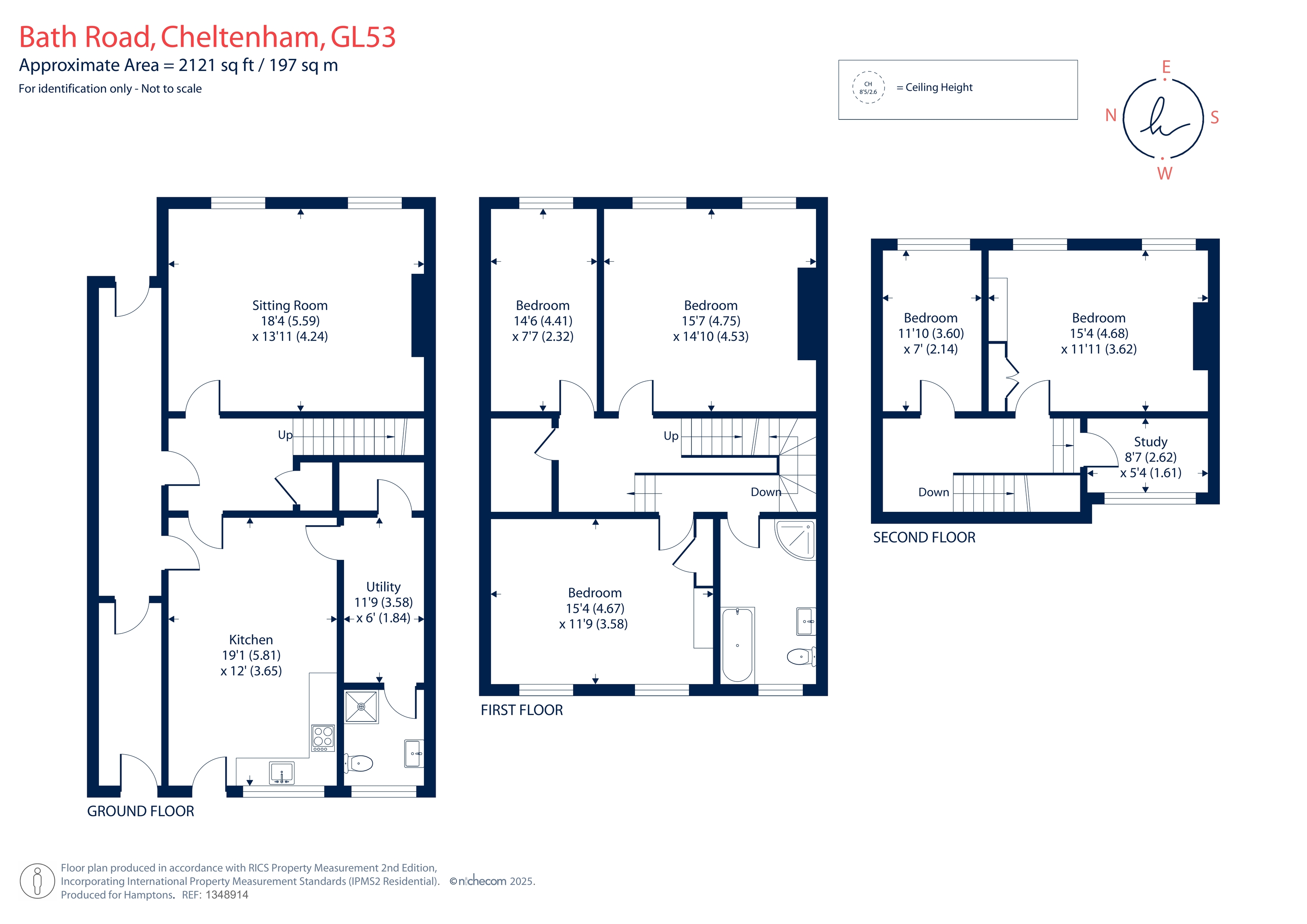 92, Bath Road, Cheltenham floorplan