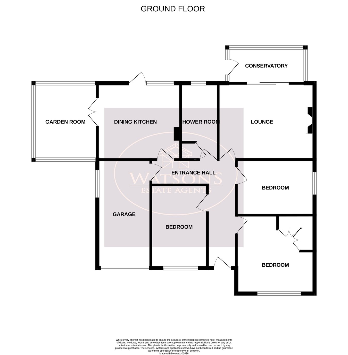49, Commons Close, Nottingham floorplan