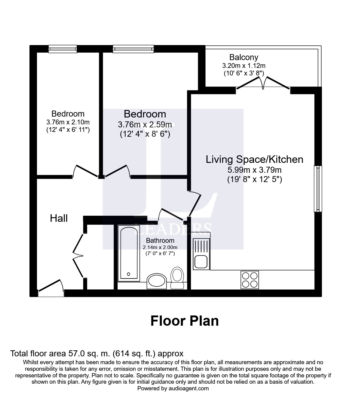 2 Bedrooms Flat for sale in Olympian Heights, Guildford Road, Woking GU22