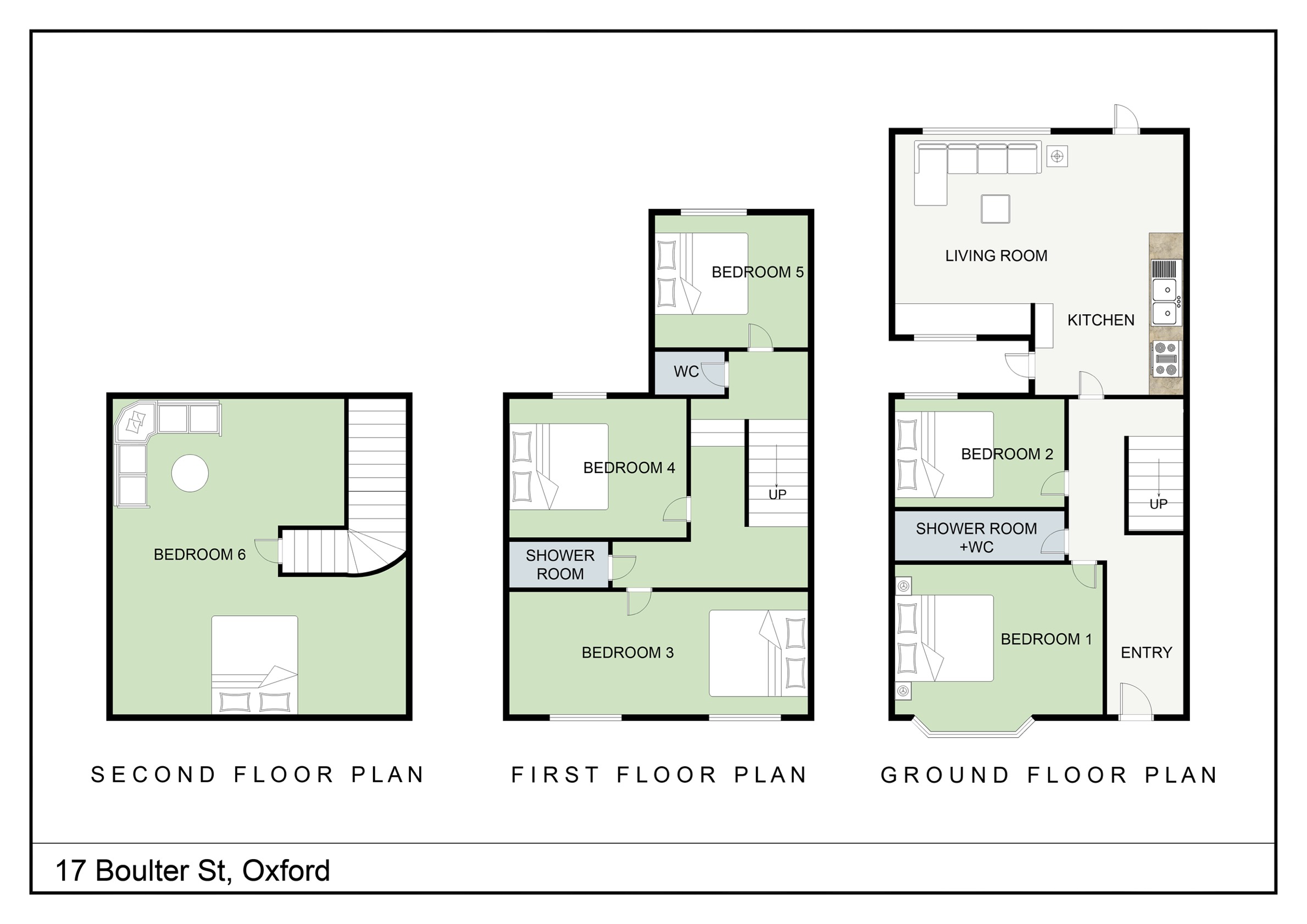 17, Boulter Street, Oxford floorplan