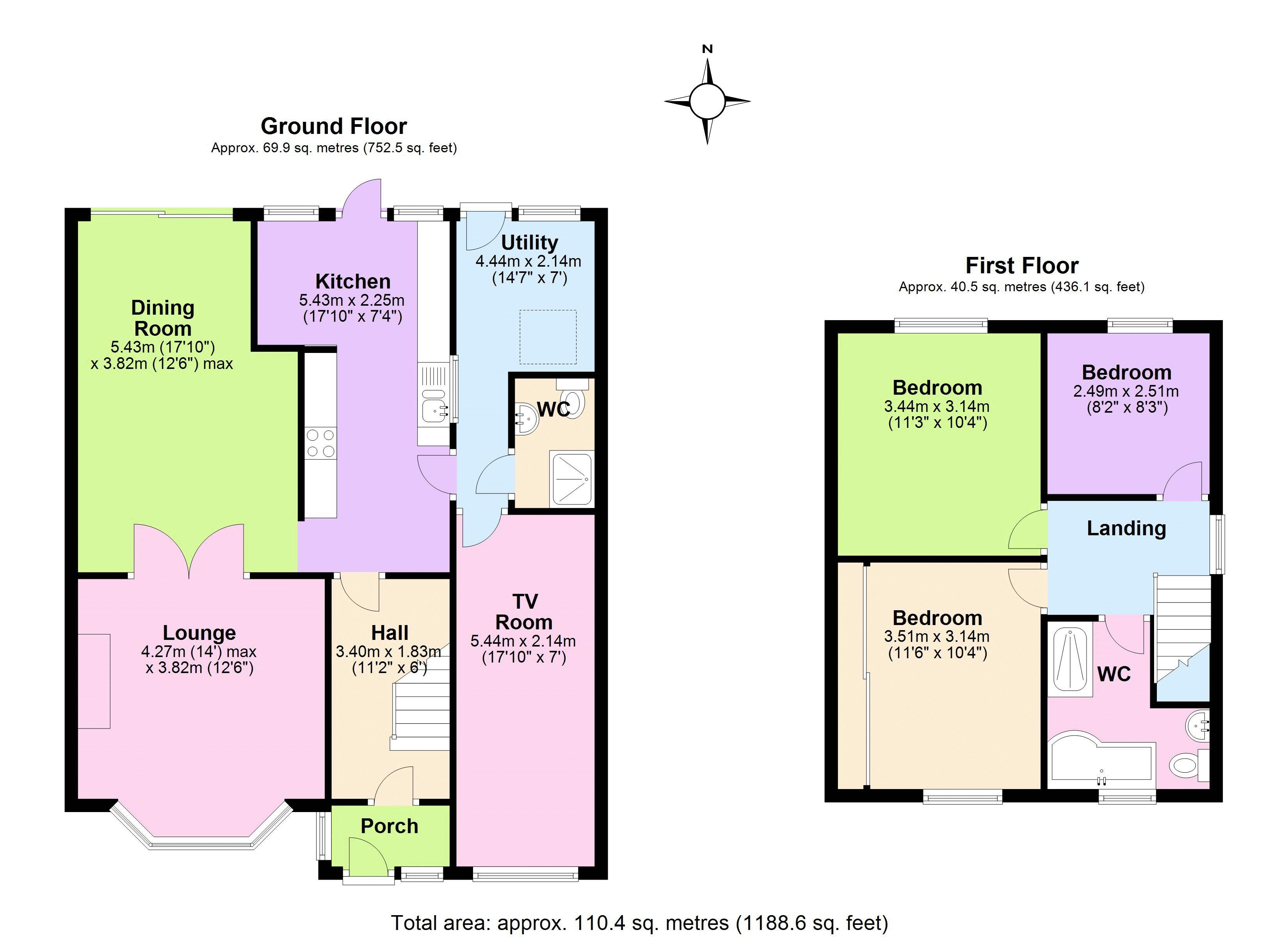 3 bed property for sale in Cuffley Hill, Goffs Oak, Waltham Cross EN7