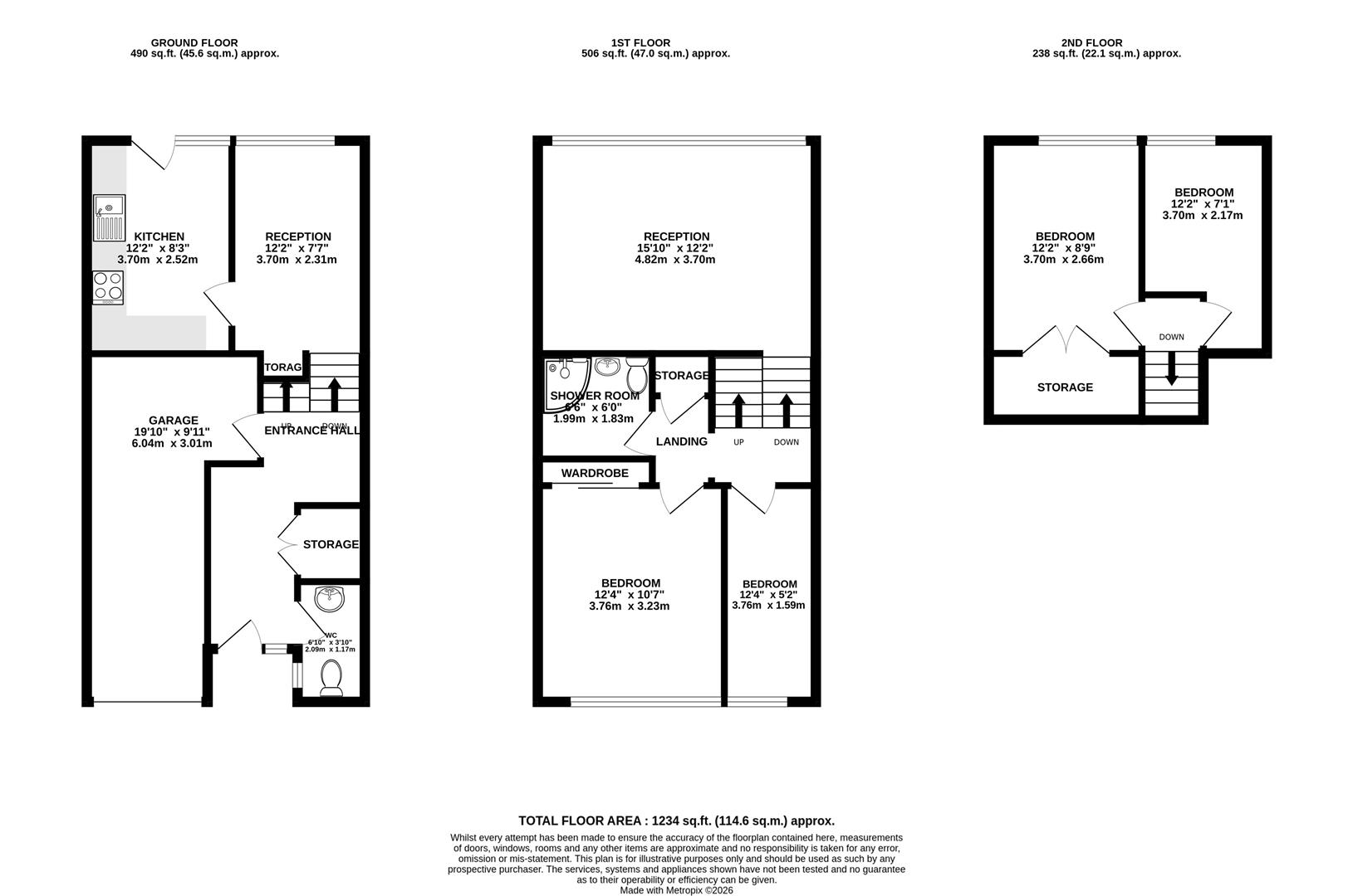 87, Trendlewood Park, Bristol floorplan