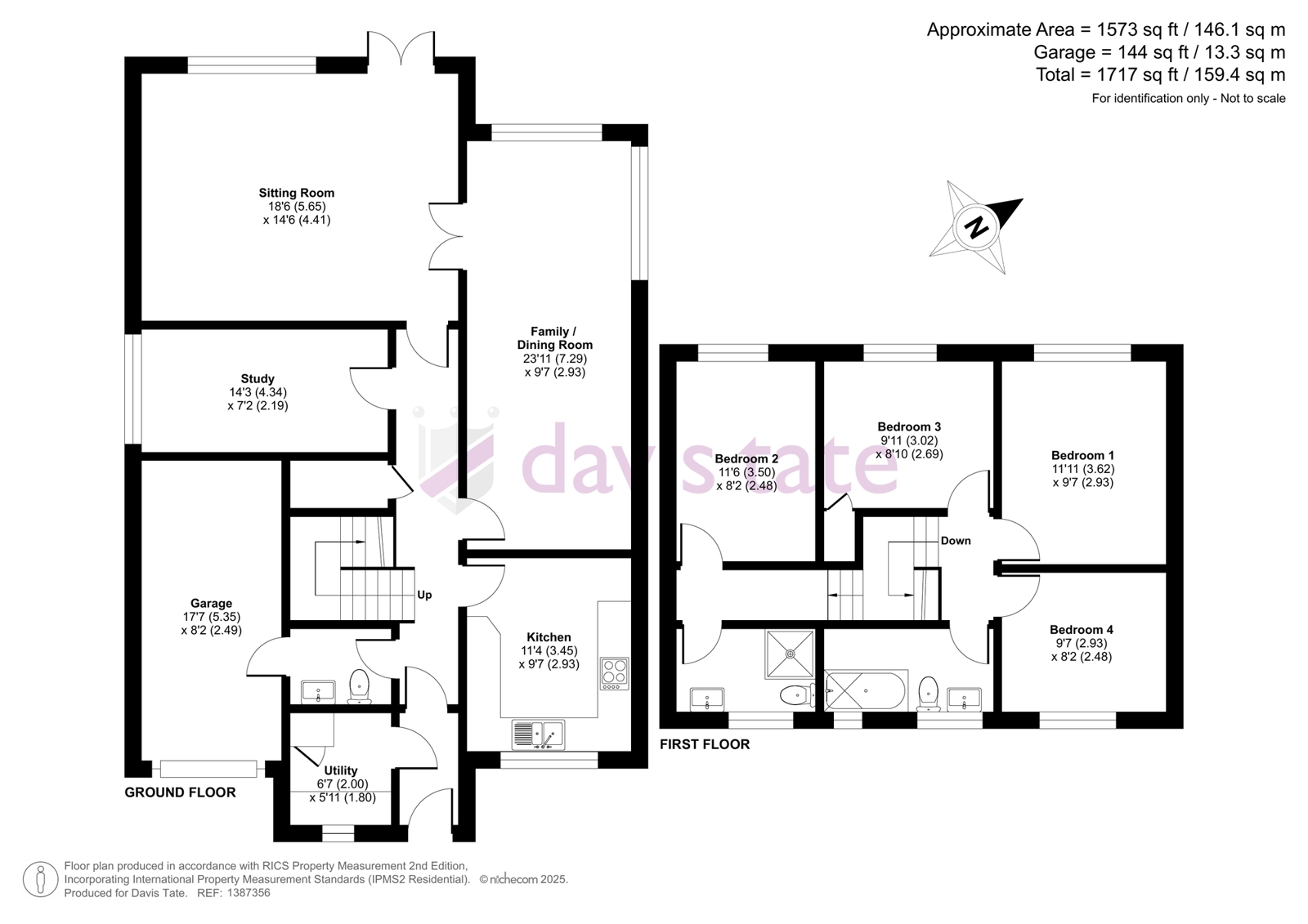 42, Elizabeth Road, Oxfordshire floorplan