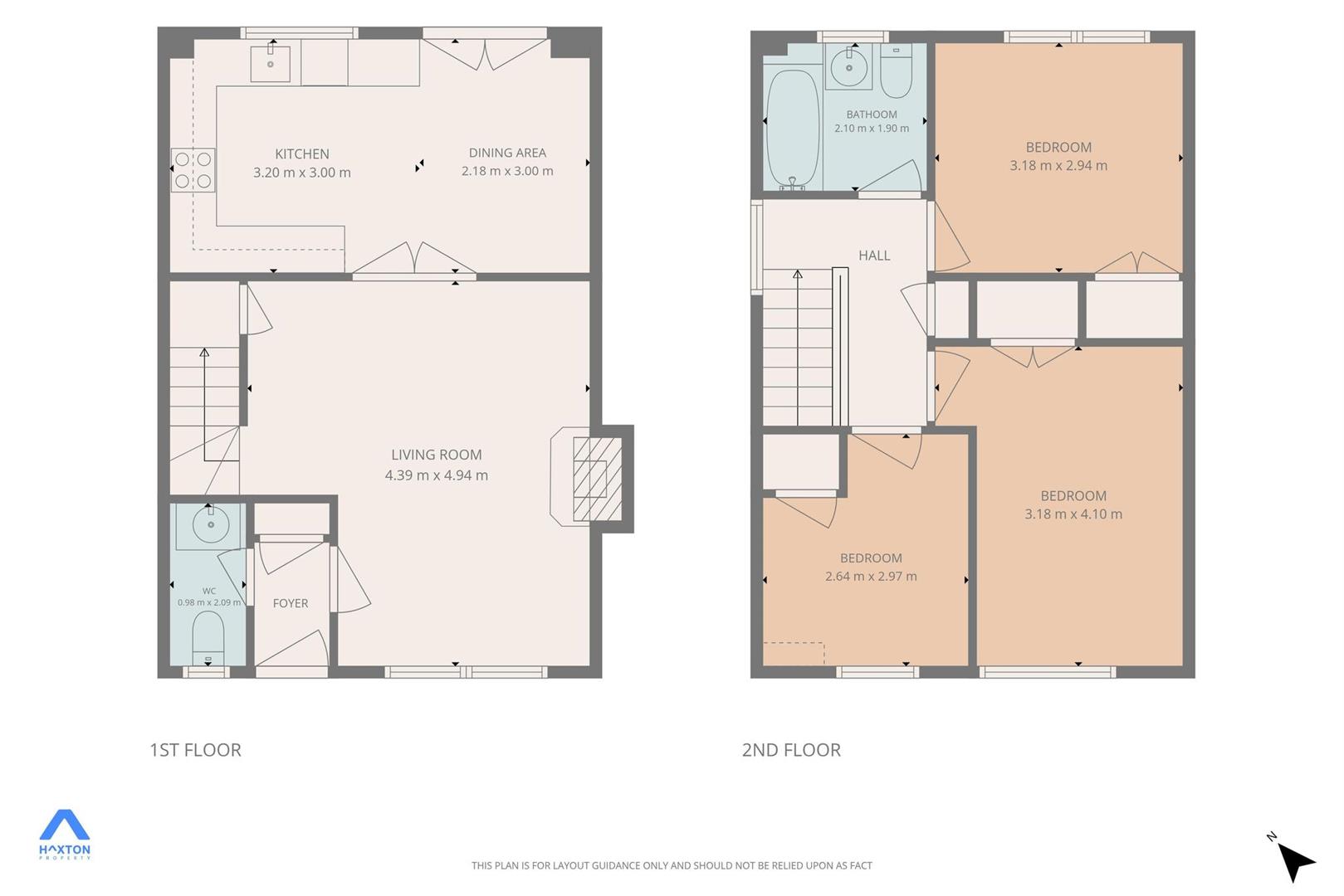 Honeysuckle Lane, Alexandria floorplan