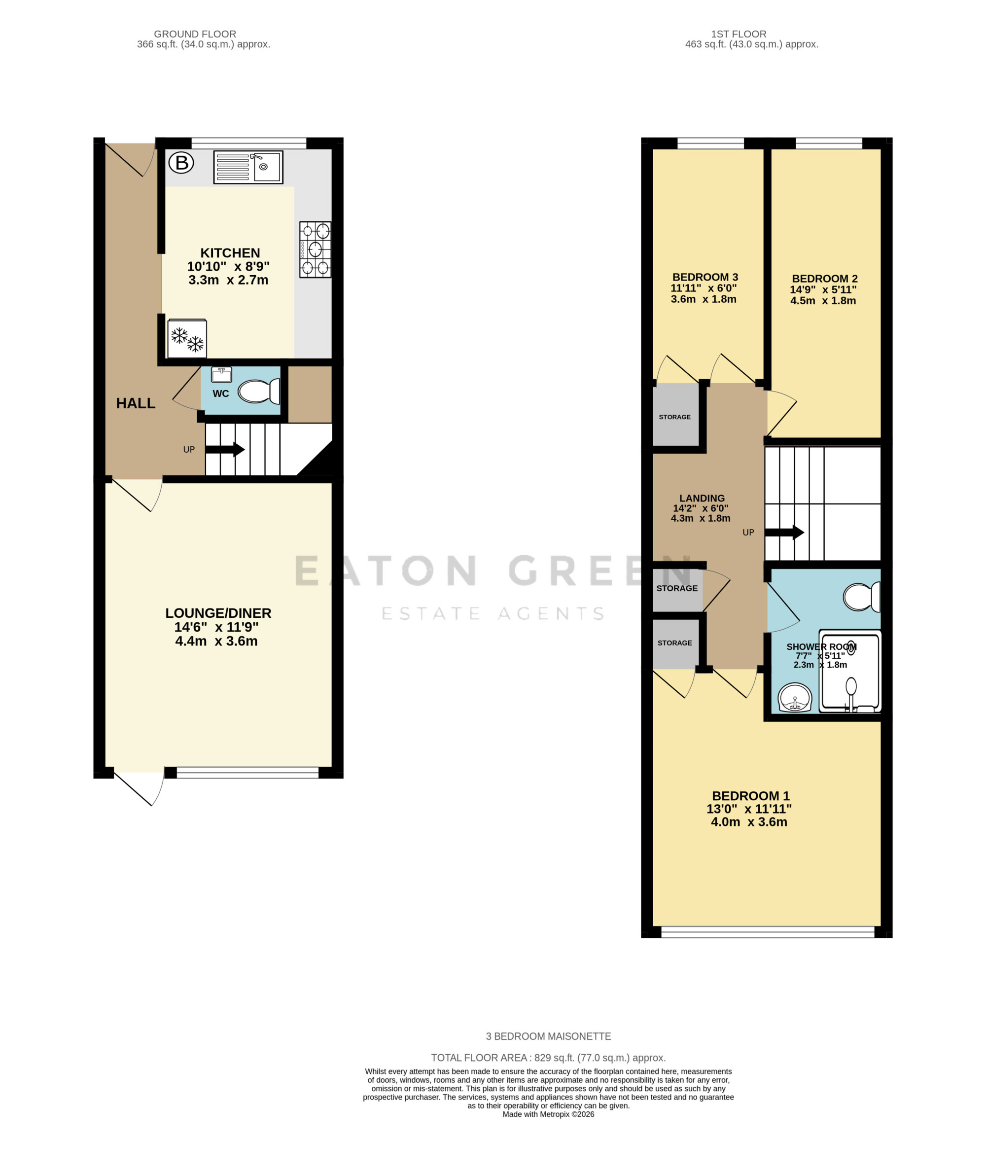5, Thessaly Road, Wandsworth floorplan