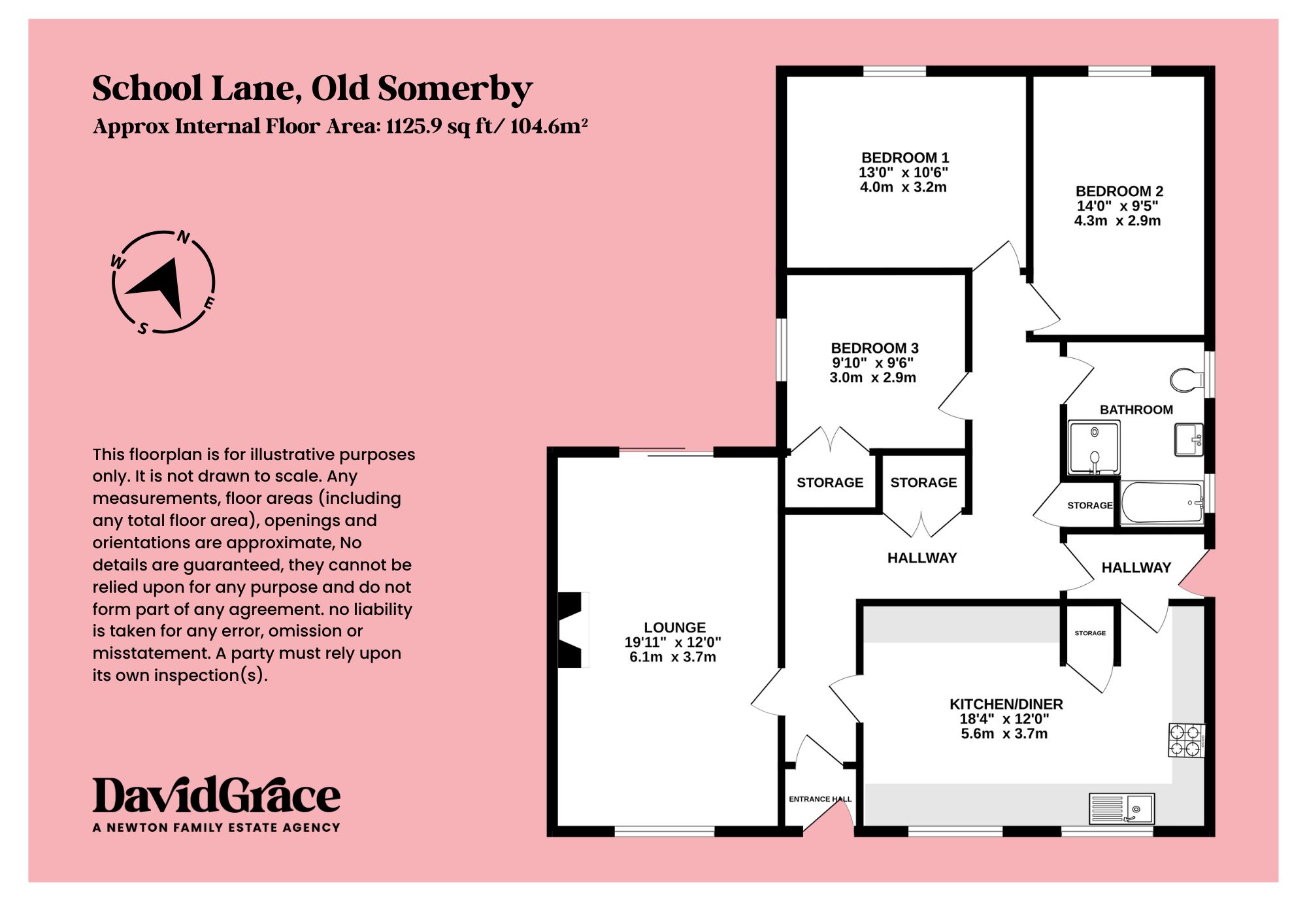 Shamrock School Lane, Grantham floorplan