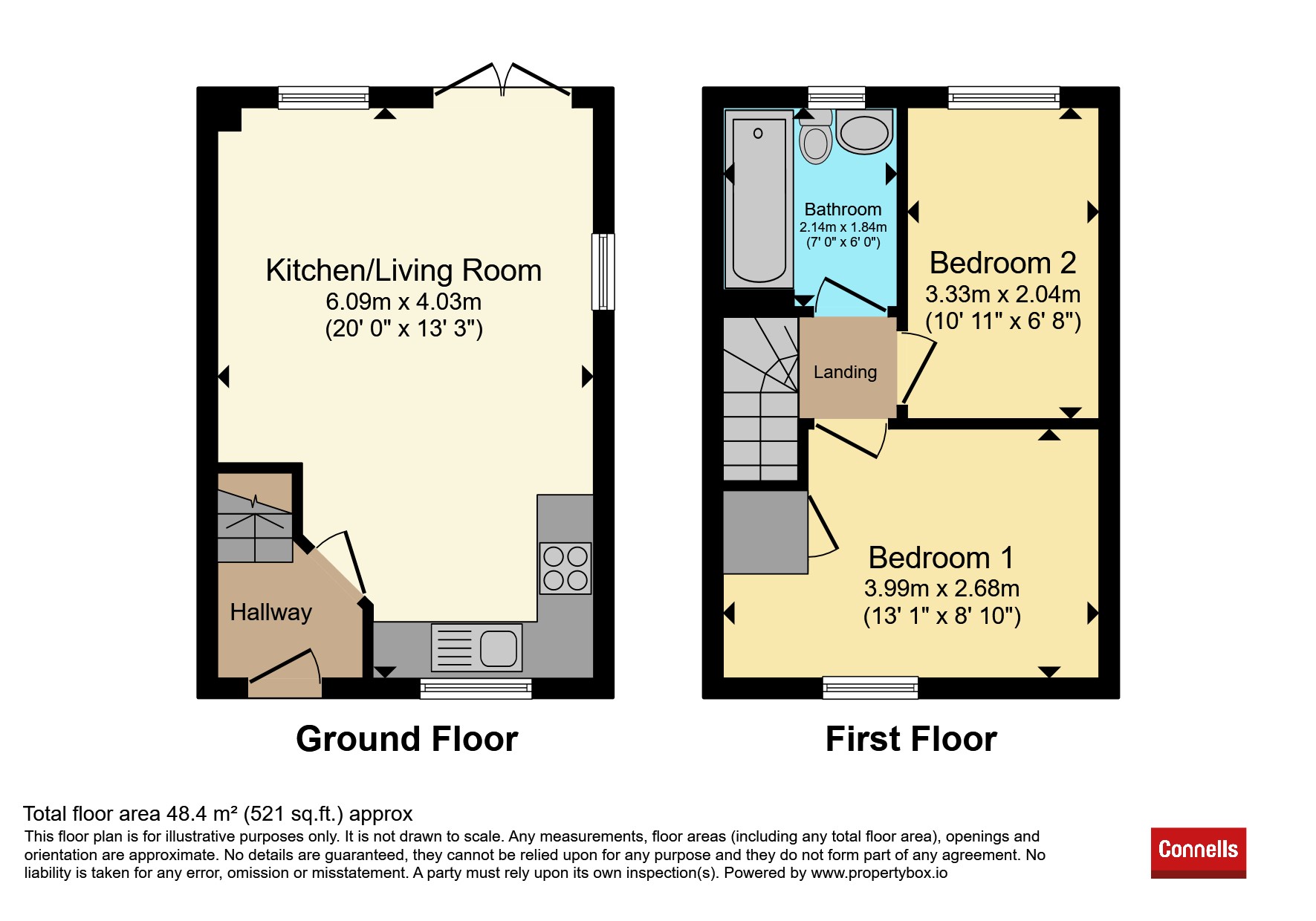 19, Hexham Street, Towcester floorplan